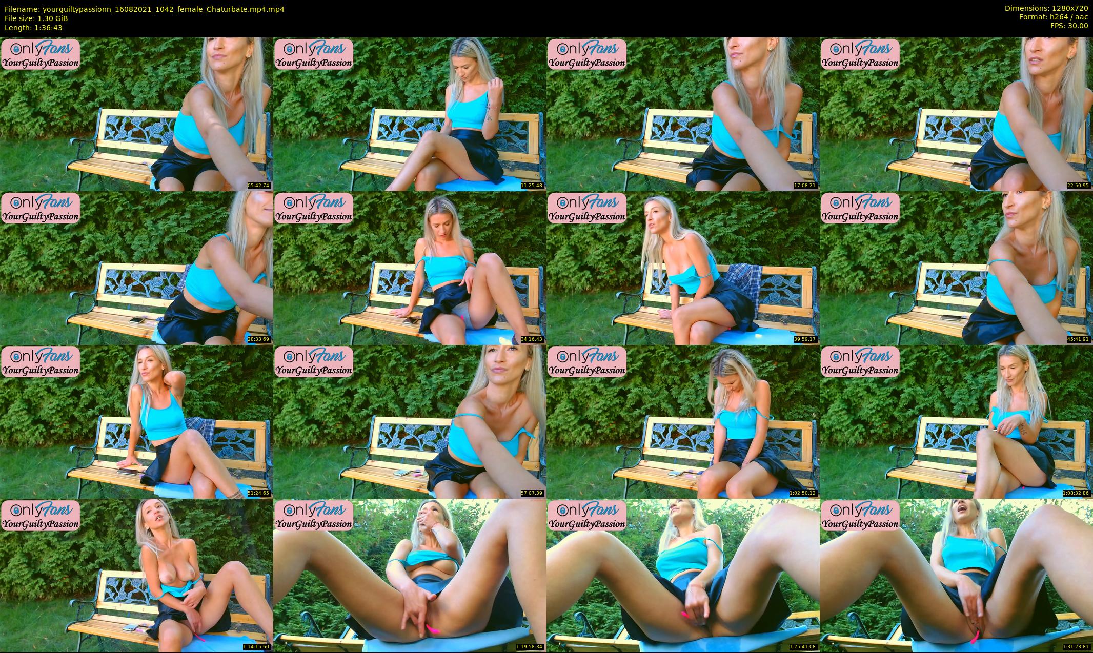yourguiltypassionn — 97 minute Chaturbate female cam show recording, 720p, Aug 16, 2021