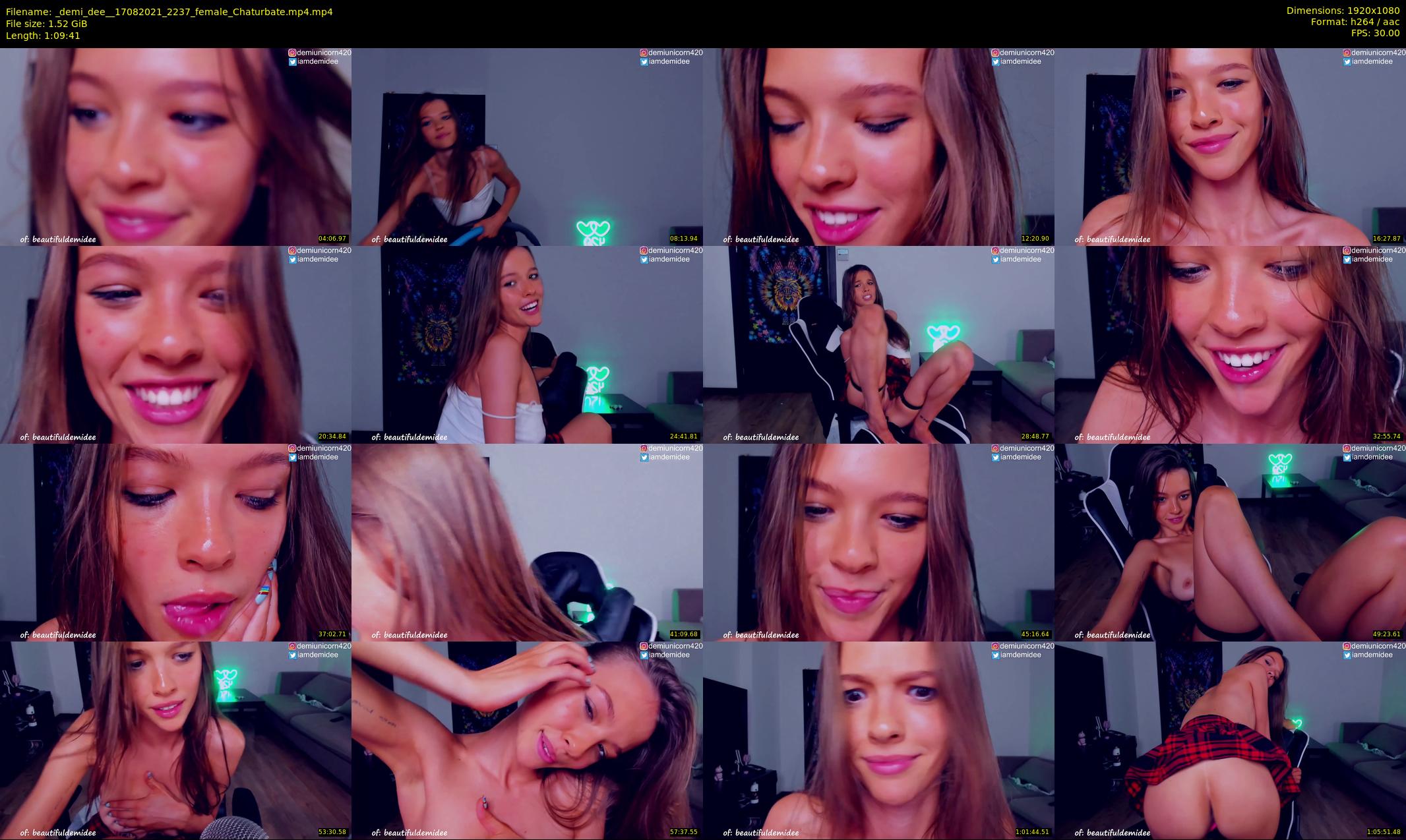 _demi_dee_ — 70 minute Chaturbate female cam show recording, 1080p, Aug 17, 2021