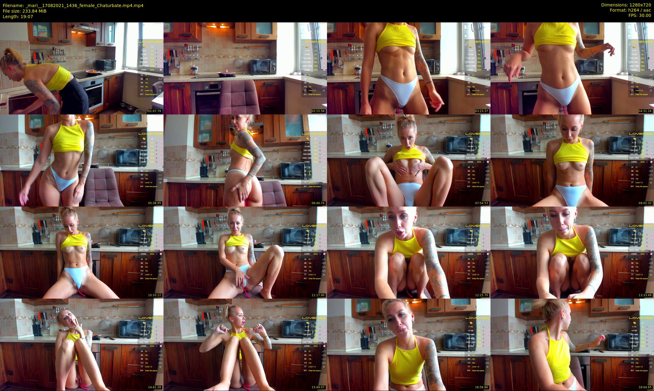 _mari_ — 20 minute Chaturbate female cam show recording, 720p, Aug 17, 2021