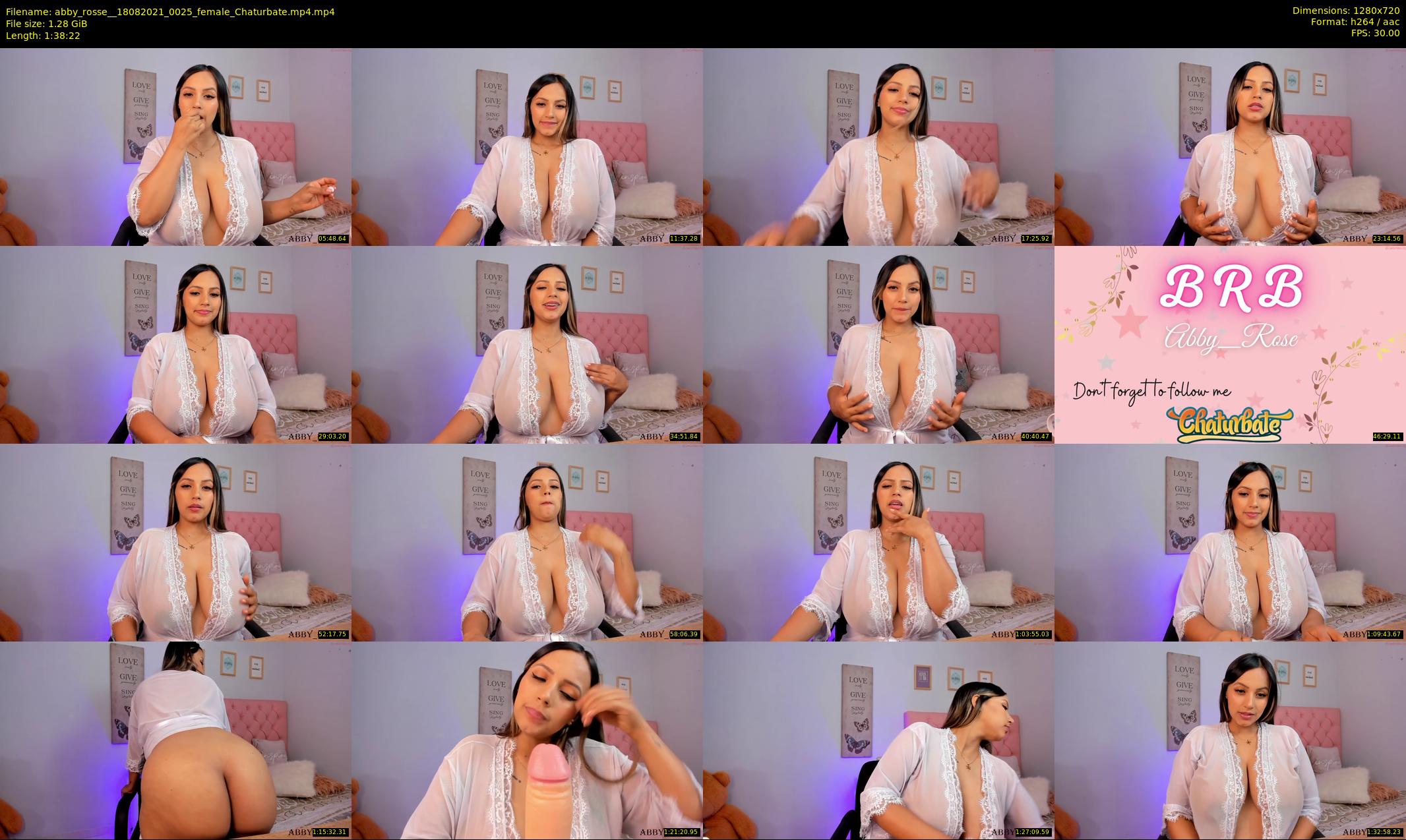 abby_rosse_ — 99 minute Chaturbate female cam show recording, 720p, Aug 18, 2021
