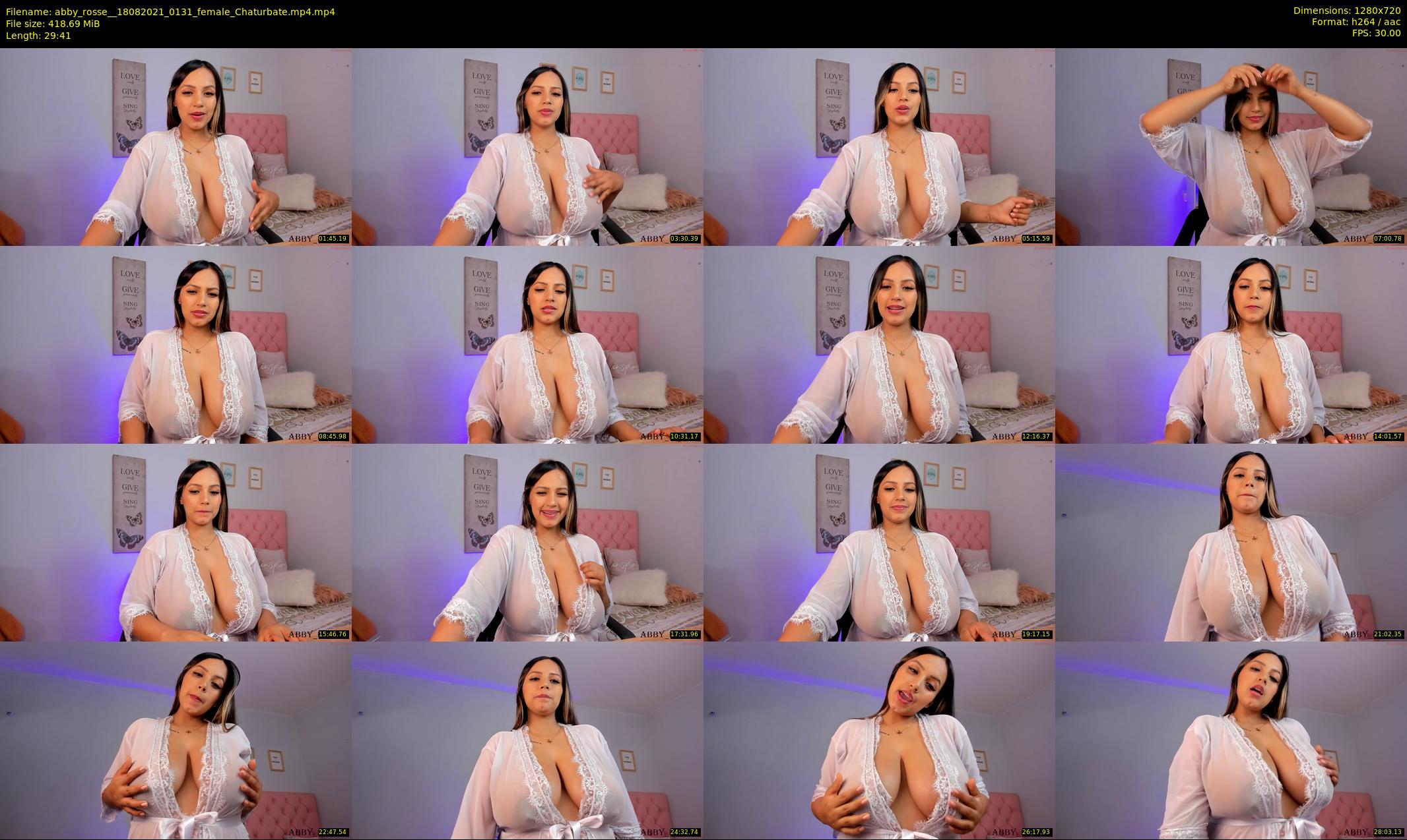abby_rosse_ — 30 minute Chaturbate female cam show recording, 720p, Aug 18, 2021