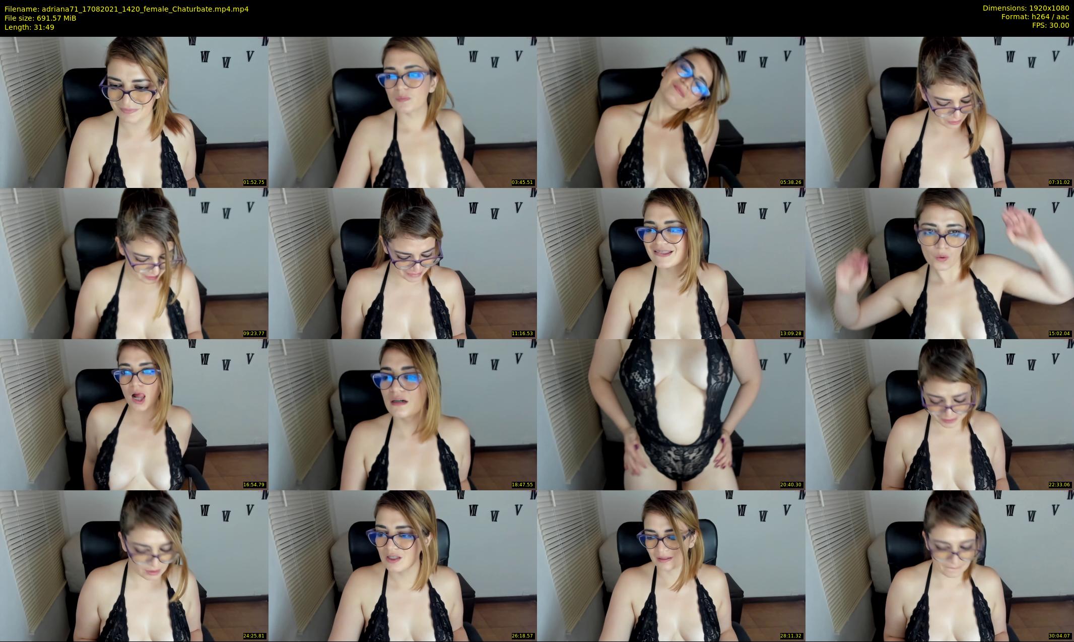 adriana71 — 32 minute Chaturbate couple cam show recording, 1080p, Aug 17, 2021