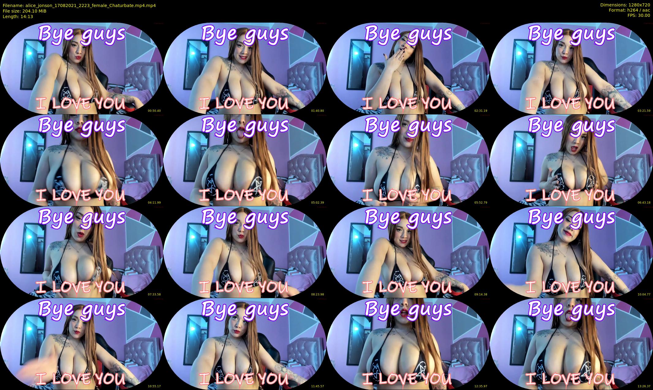 alice_jonson — 15 minute Chaturbate female cam show recording, 720p, Aug 17, 2021