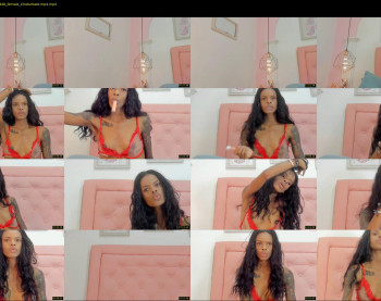 aprillebony — 64 minute Chaturbate female cam show recording, 720p, Aug 18, 2021