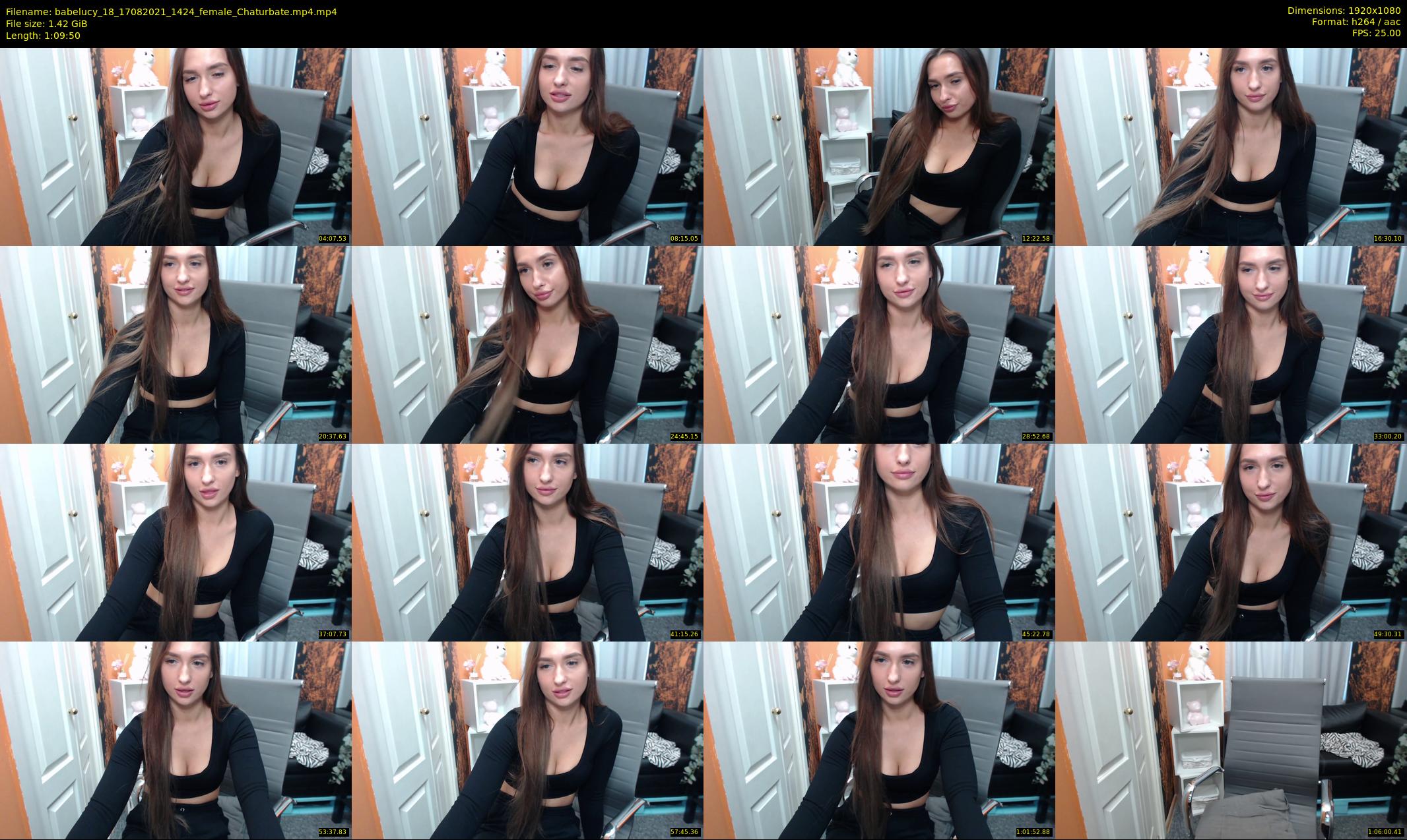 babelucy_18 — 70 minute Chaturbate female cam show recording, 1080p, Aug 17, 2021