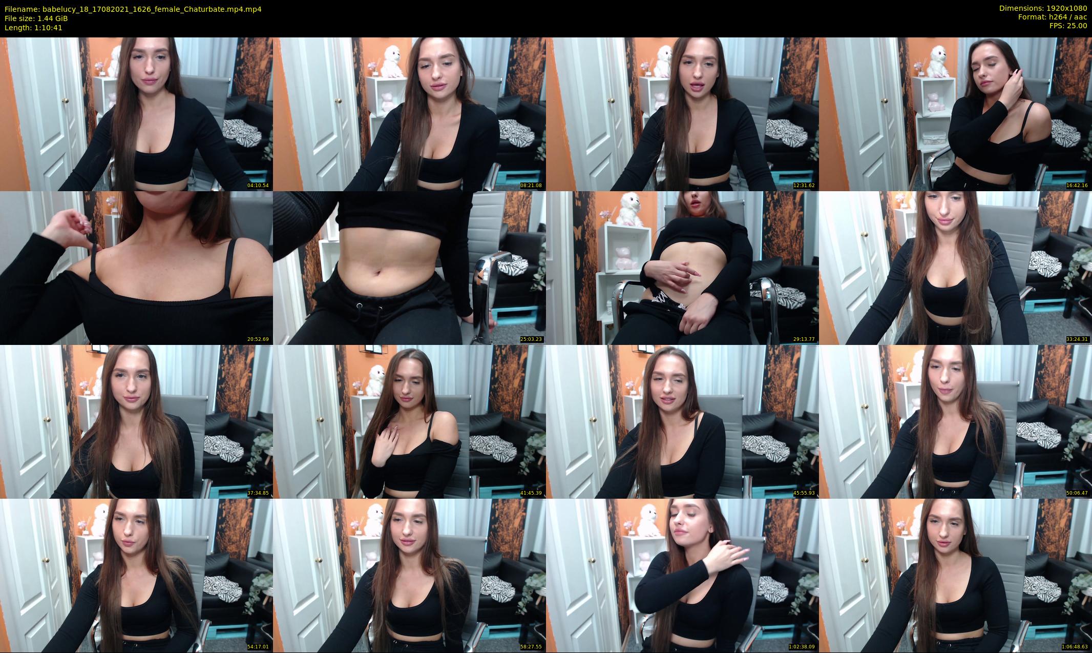babelucy_18 — 71 minute Chaturbate female cam show recording, 1080p, Aug 17, 2021