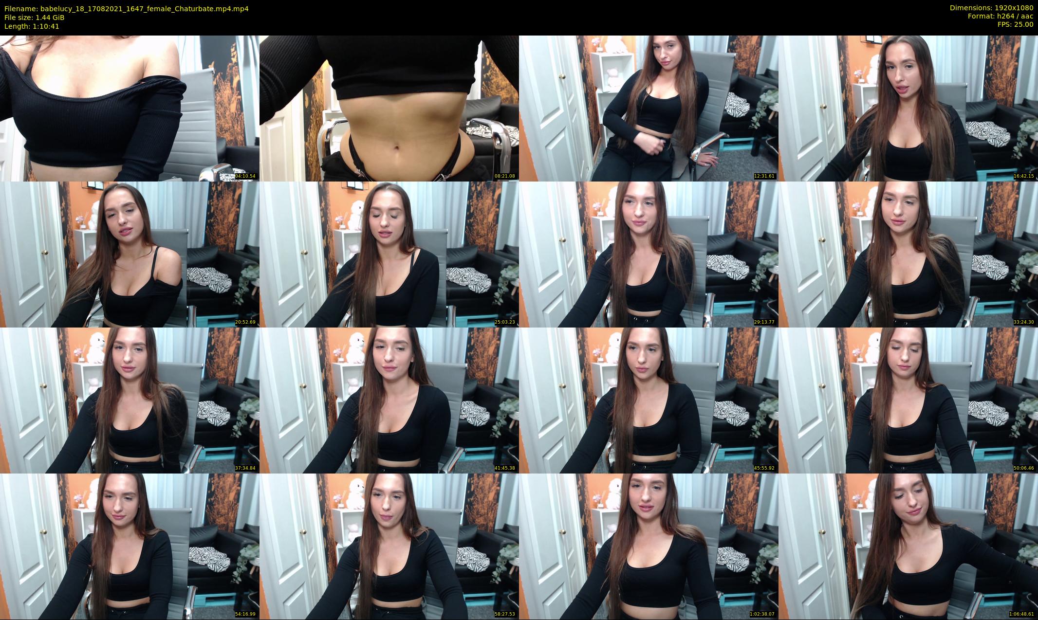 babelucy_18 — 71 minute Chaturbate female cam show recording, 1080p, Aug 17, 2021