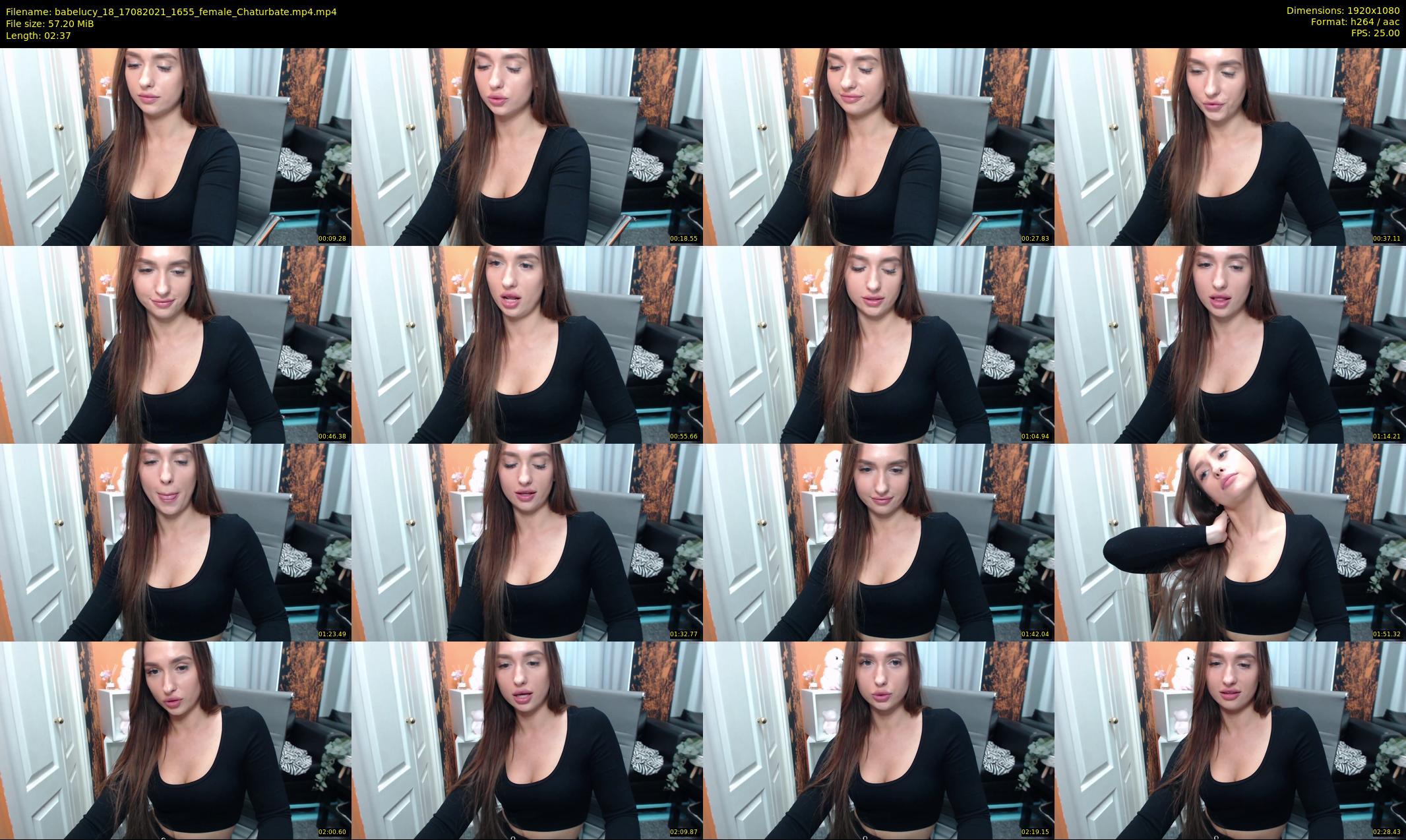 babelucy_18 — 3 minute Chaturbate female cam show recording, 1080p, Aug 17, 2021