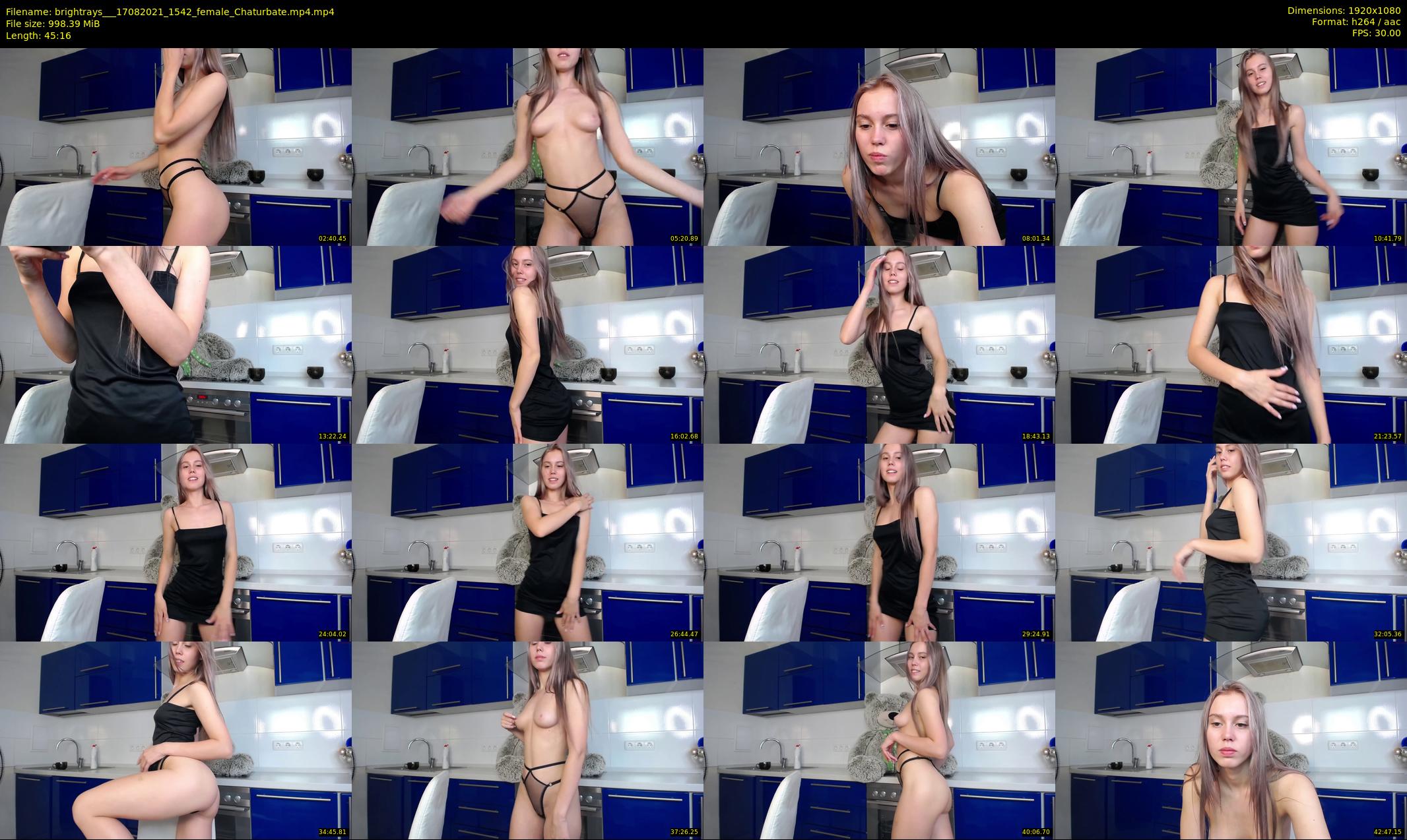 brightrays__ — 46 minute Chaturbate female cam show recording, 1080p, Aug 17, 2021