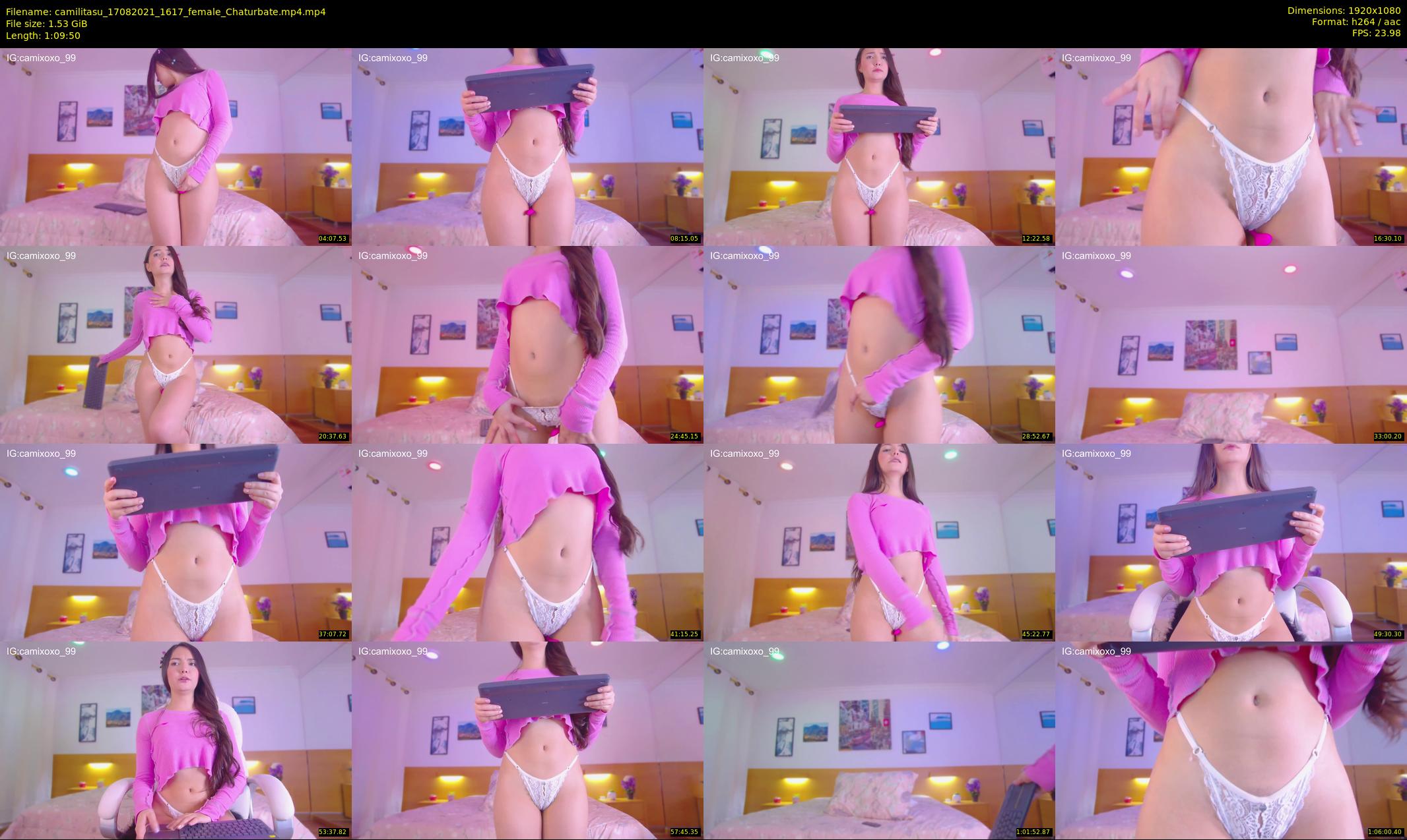 camilitasu — 70 minute Chaturbate female cam show recording, 1080p, Aug 17, 2021
