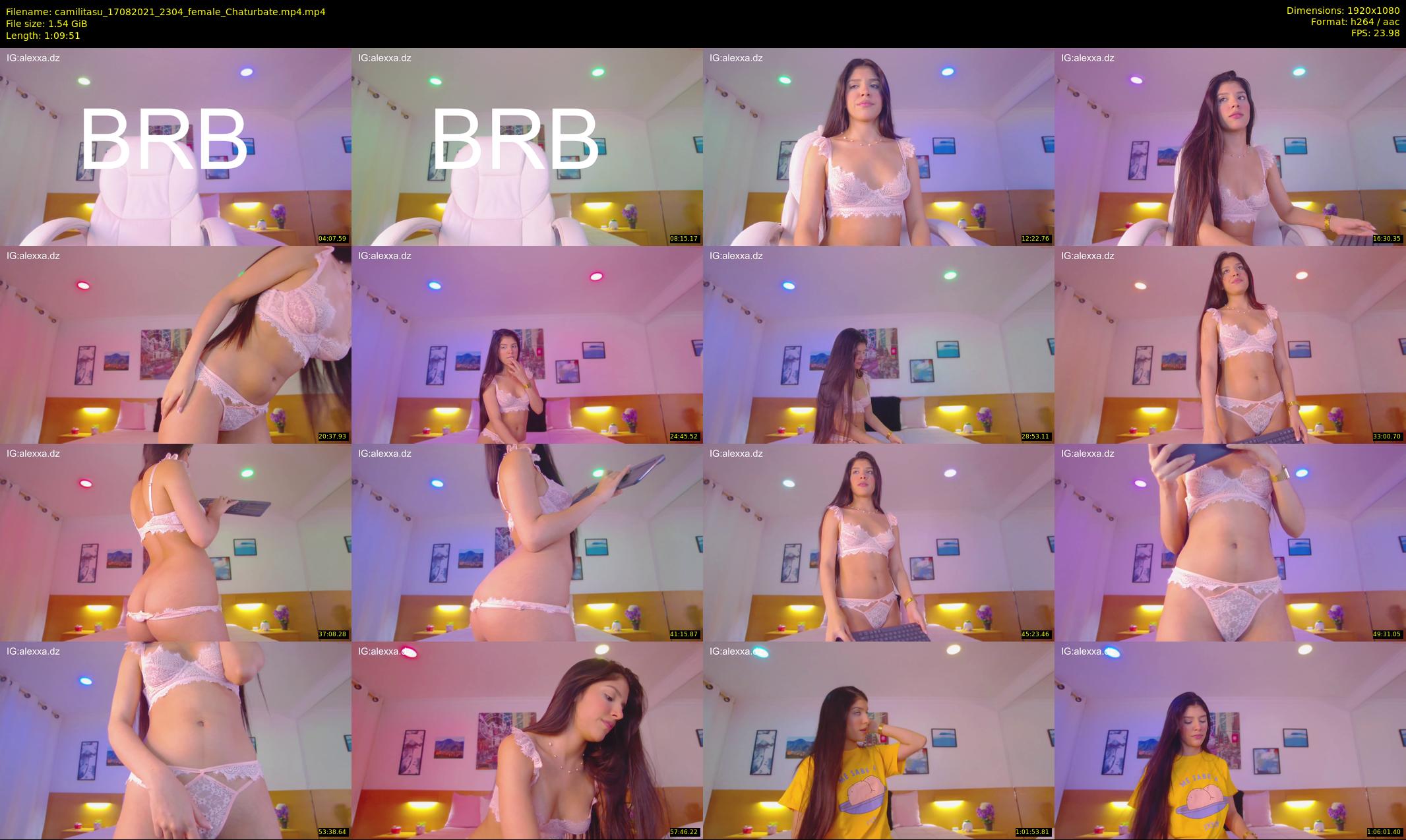 camilitasu — 70 minute Chaturbate female cam show recording, 1080p, Aug 17, 2021