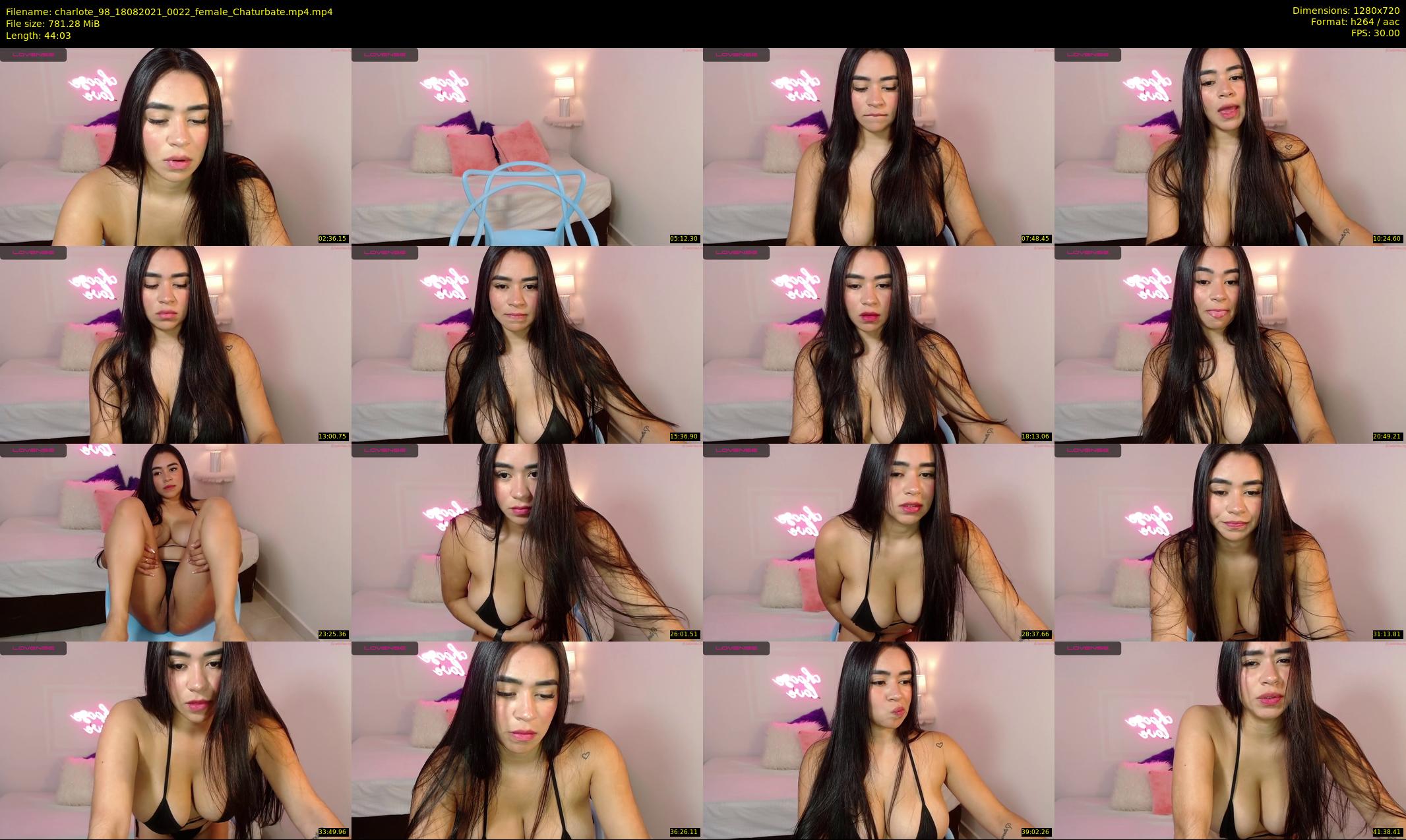 charlote_98 — 45 minute Chaturbate female cam show recording, 720p, Aug 18, 2021