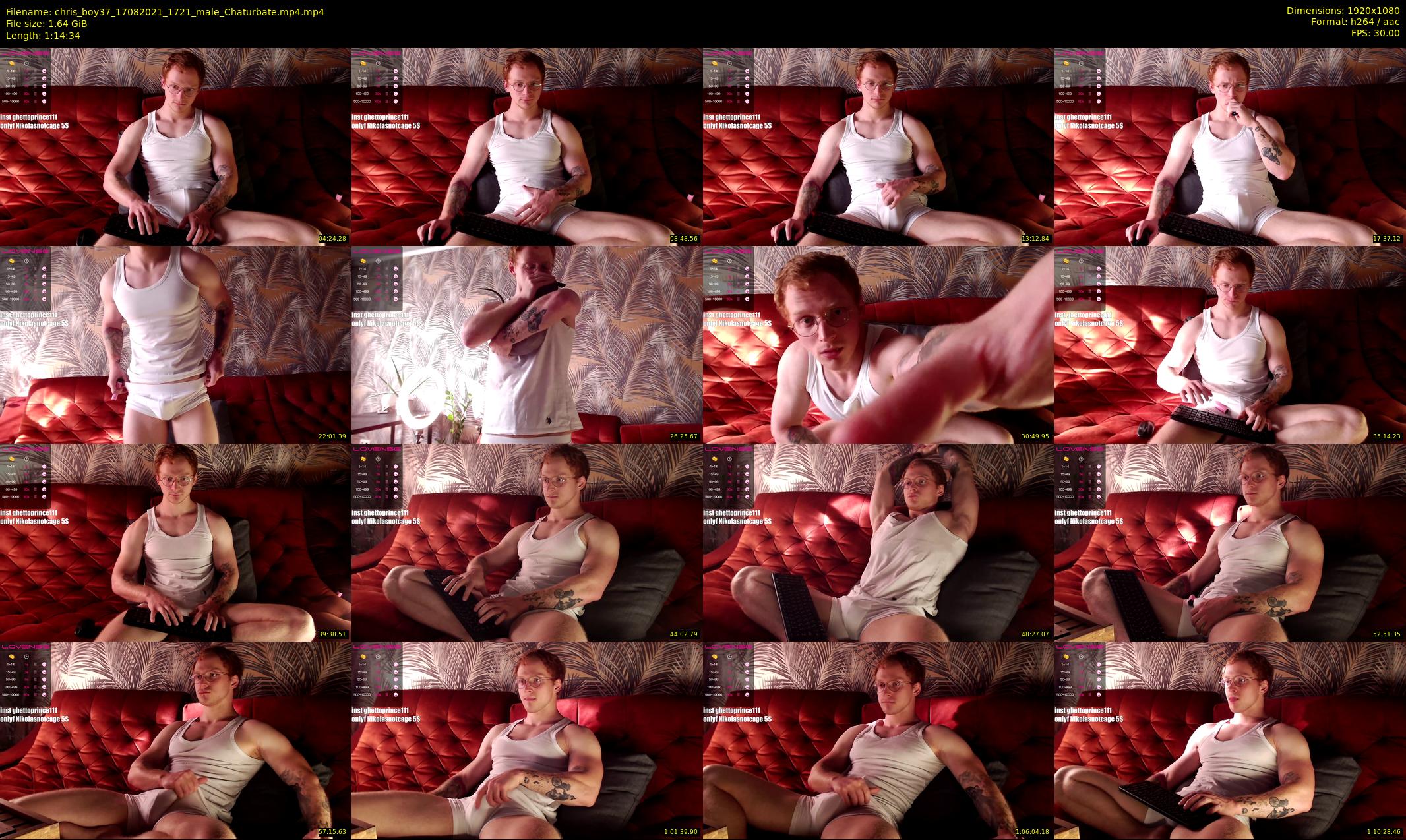 chris_boy37 — 75 minute Chaturbate male cam show recording, 1080p, Aug 17, 2021