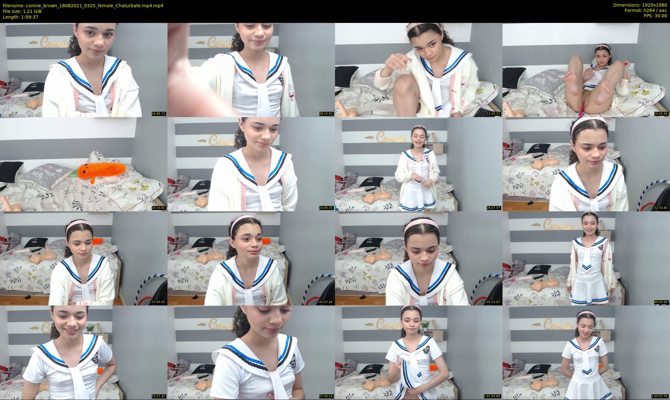 connie_brown — 70 minute Chaturbate female cam show recording, 1080p, Aug 18, 2021