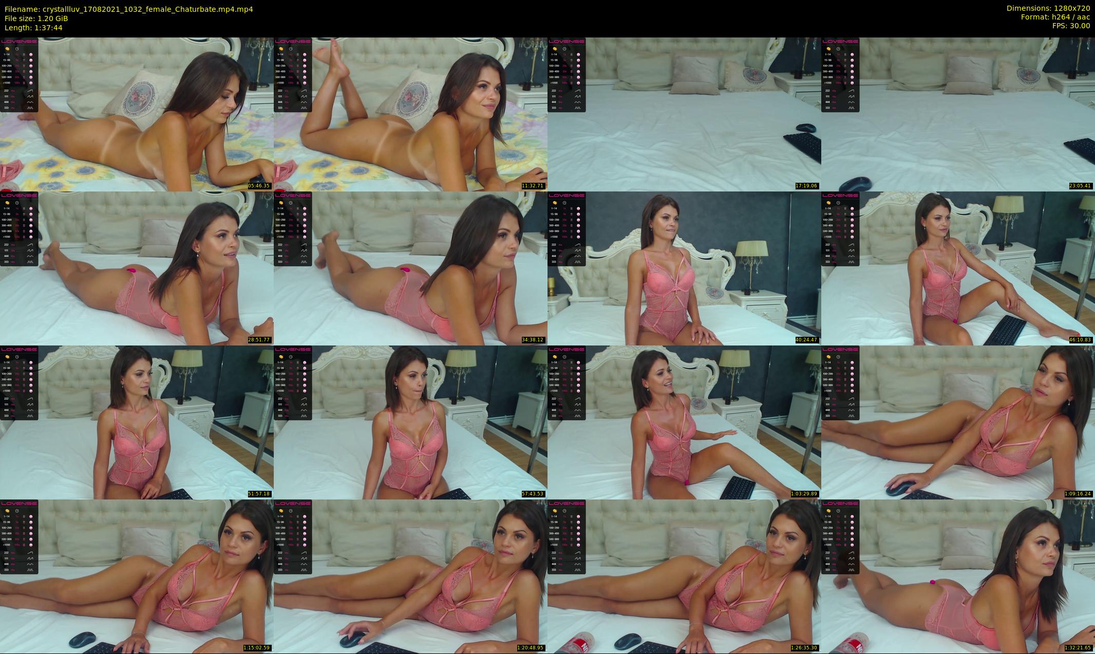 crystallluv — 98 minute Chaturbate female cam show recording, 720p, Aug 17, 2021