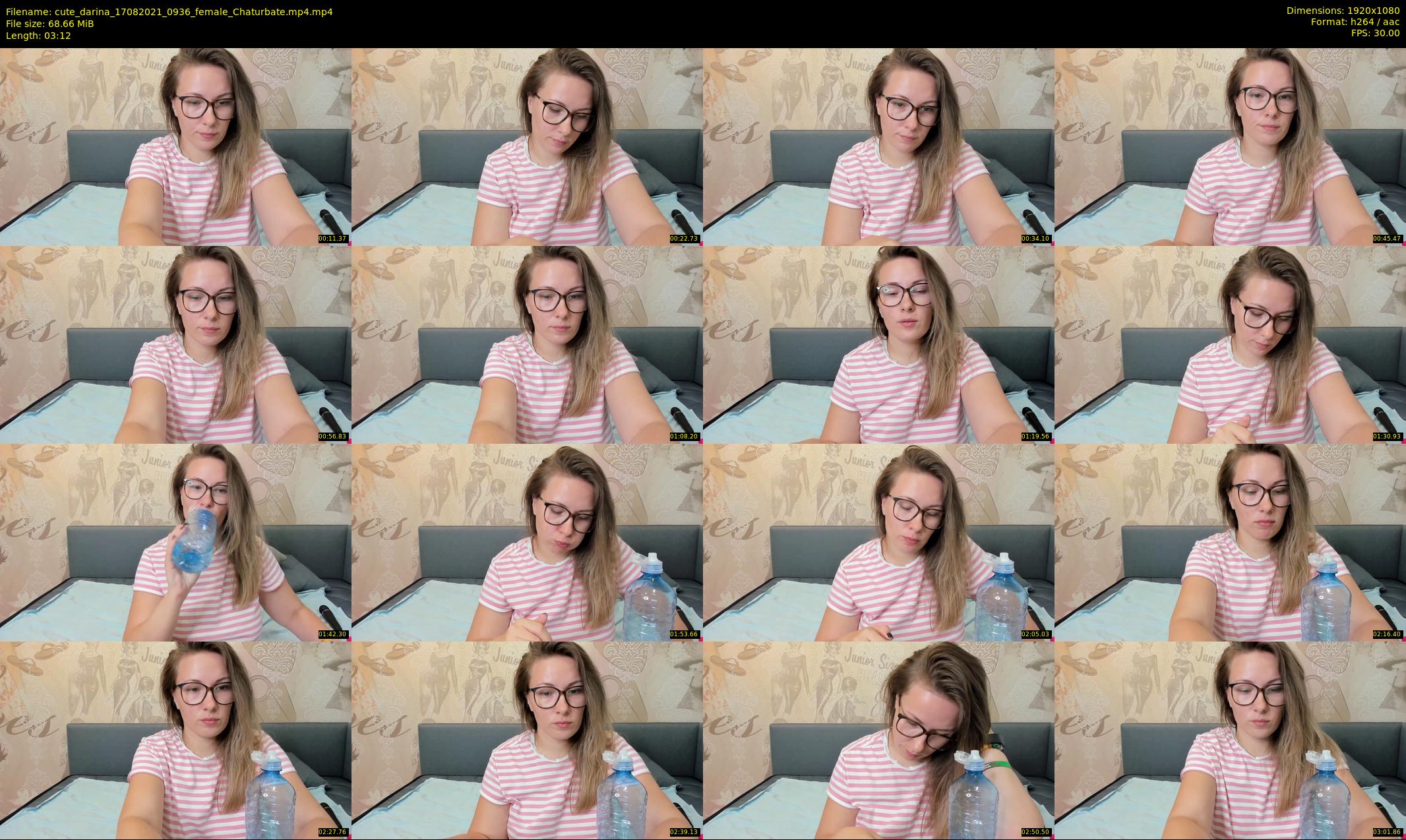 cute_darina — 4 minute Chaturbate female cam show recording, 1080p, Aug 17, 2021