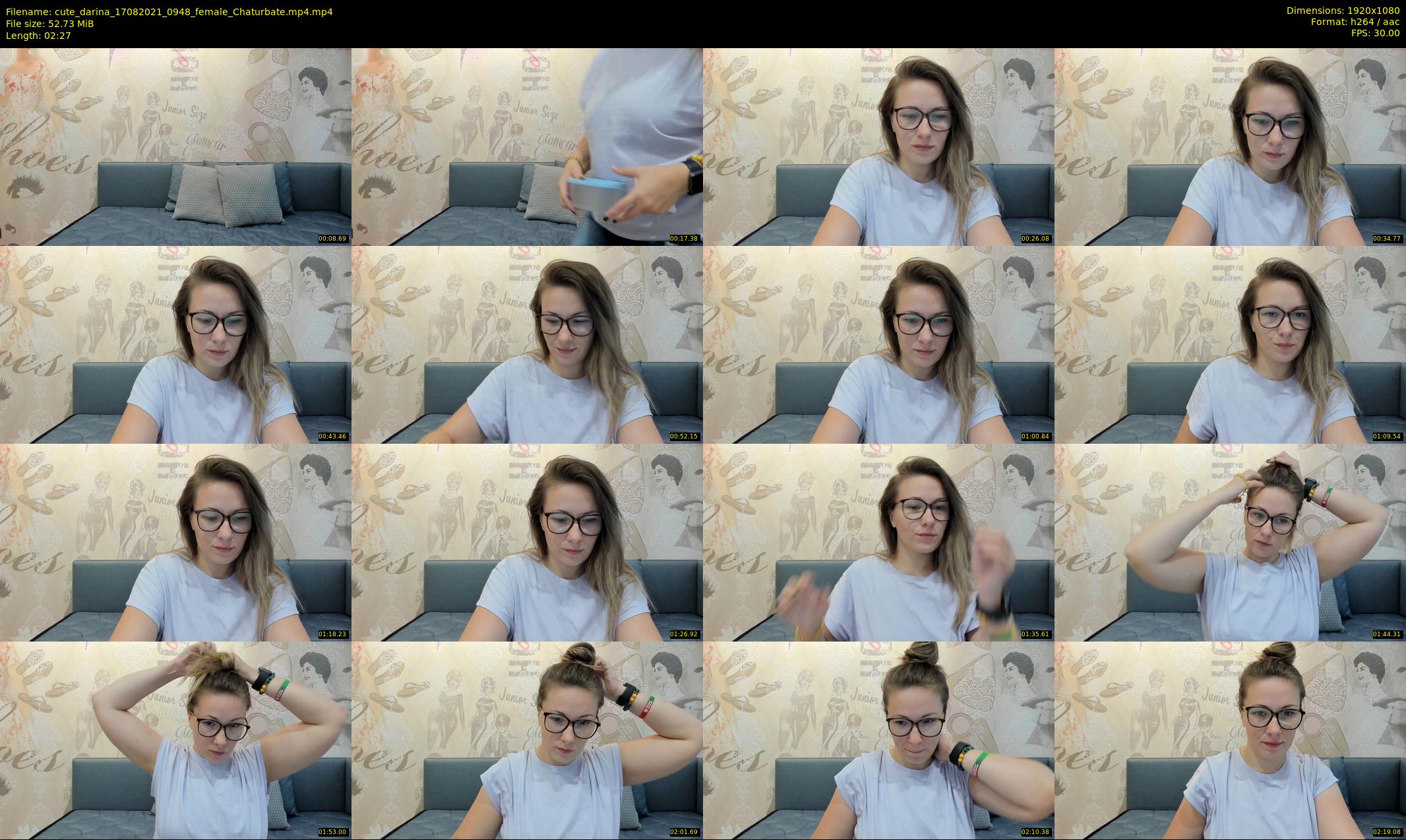 cute_darina — 3 minute Chaturbate female cam show recording, 1080p, Aug 17, 2021