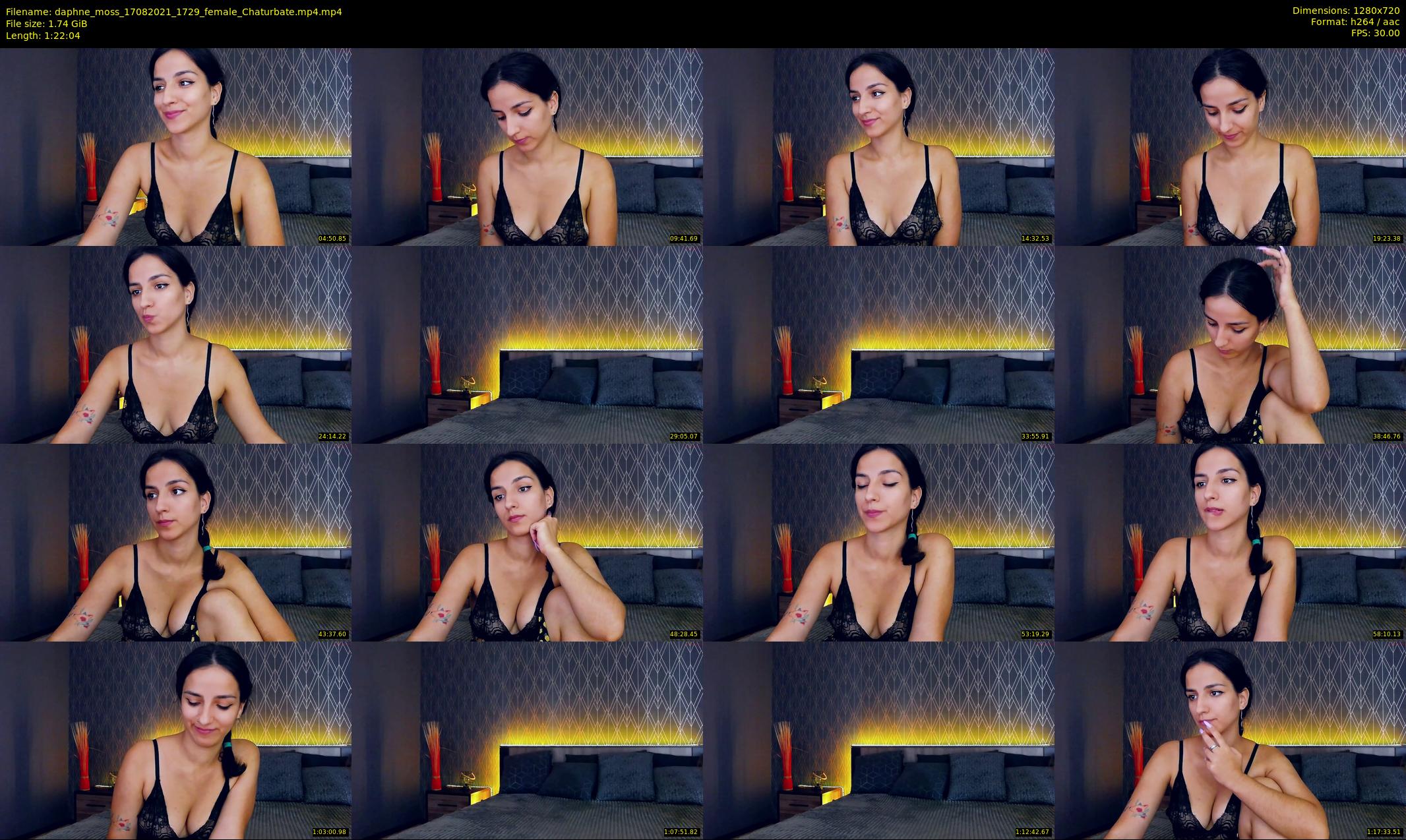 daphne_moss — 83 minute Chaturbate female cam show recording, 720p, Aug 17, 2021