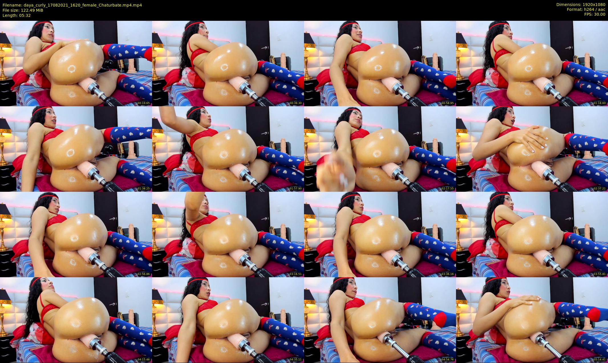 daya_curly — 6 minute Chaturbate female cam show recording, 1080p, Aug 17, 2021