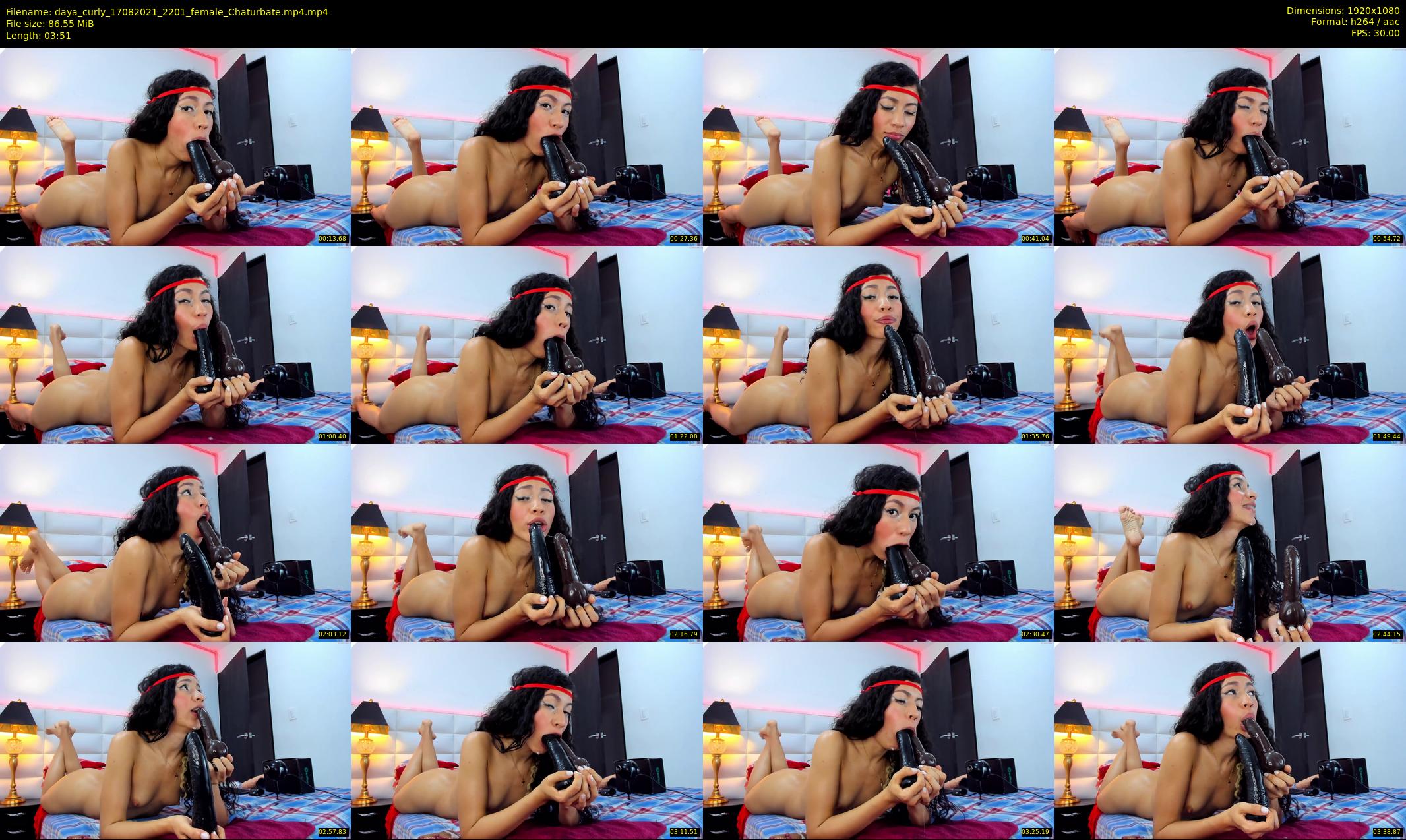 daya_curly — 4 minute Chaturbate female cam show recording, 1080p, Aug 17, 2021
