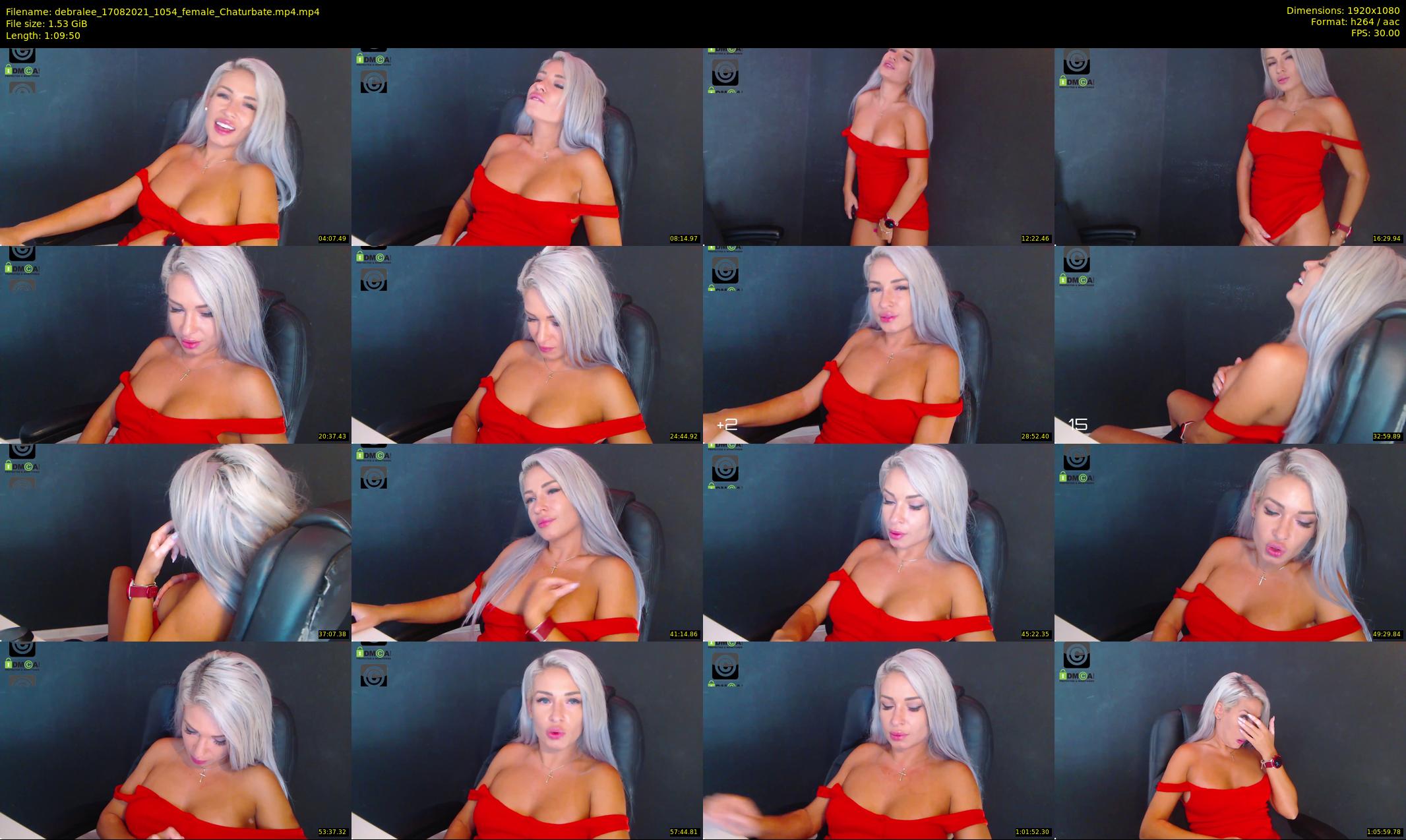 debralee — 70 minute Chaturbate female cam show recording, 1080p, Aug 17, 2021