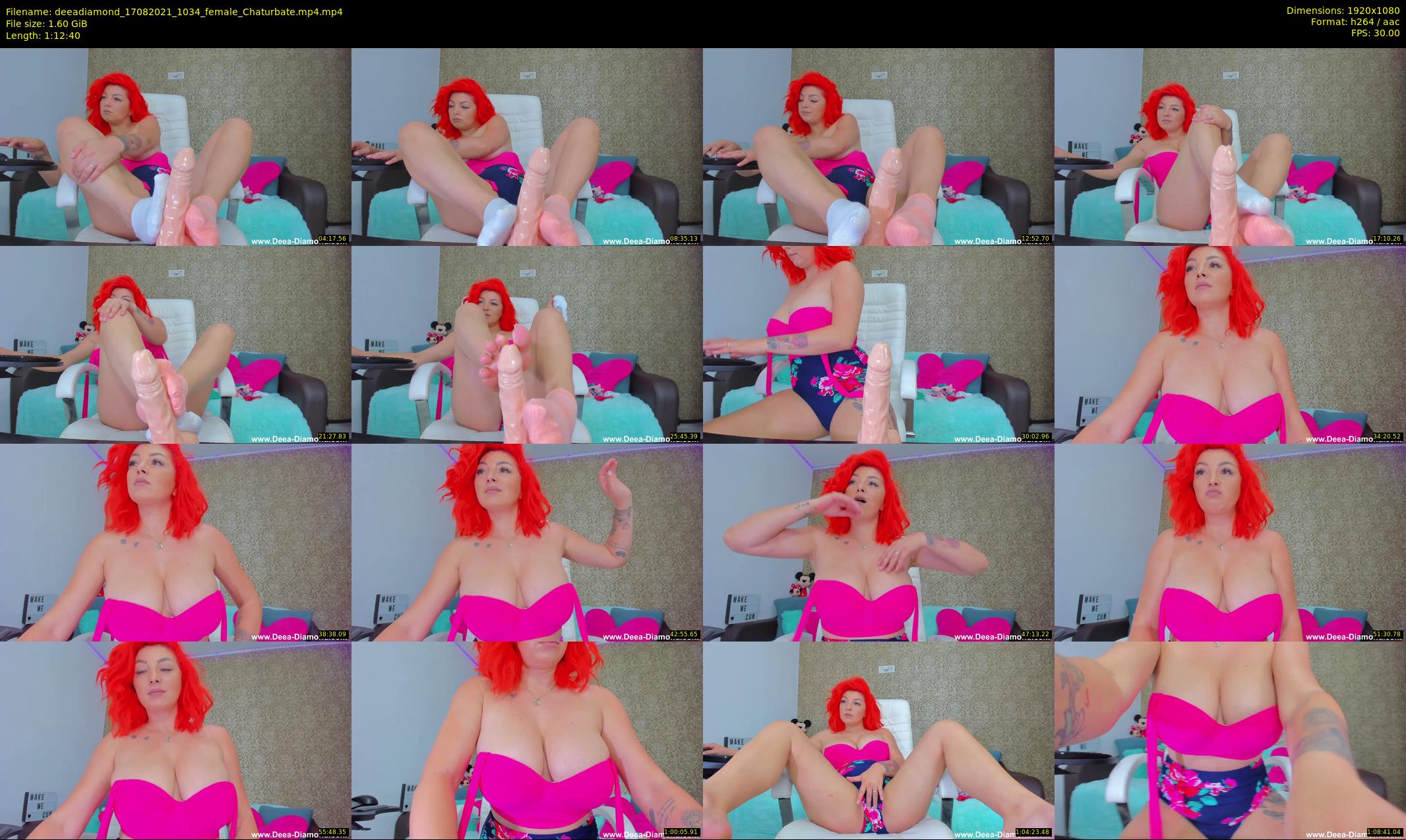 deeadiamond — 73 minute Chaturbate female cam show recording, 1080p, Aug 17, 2021