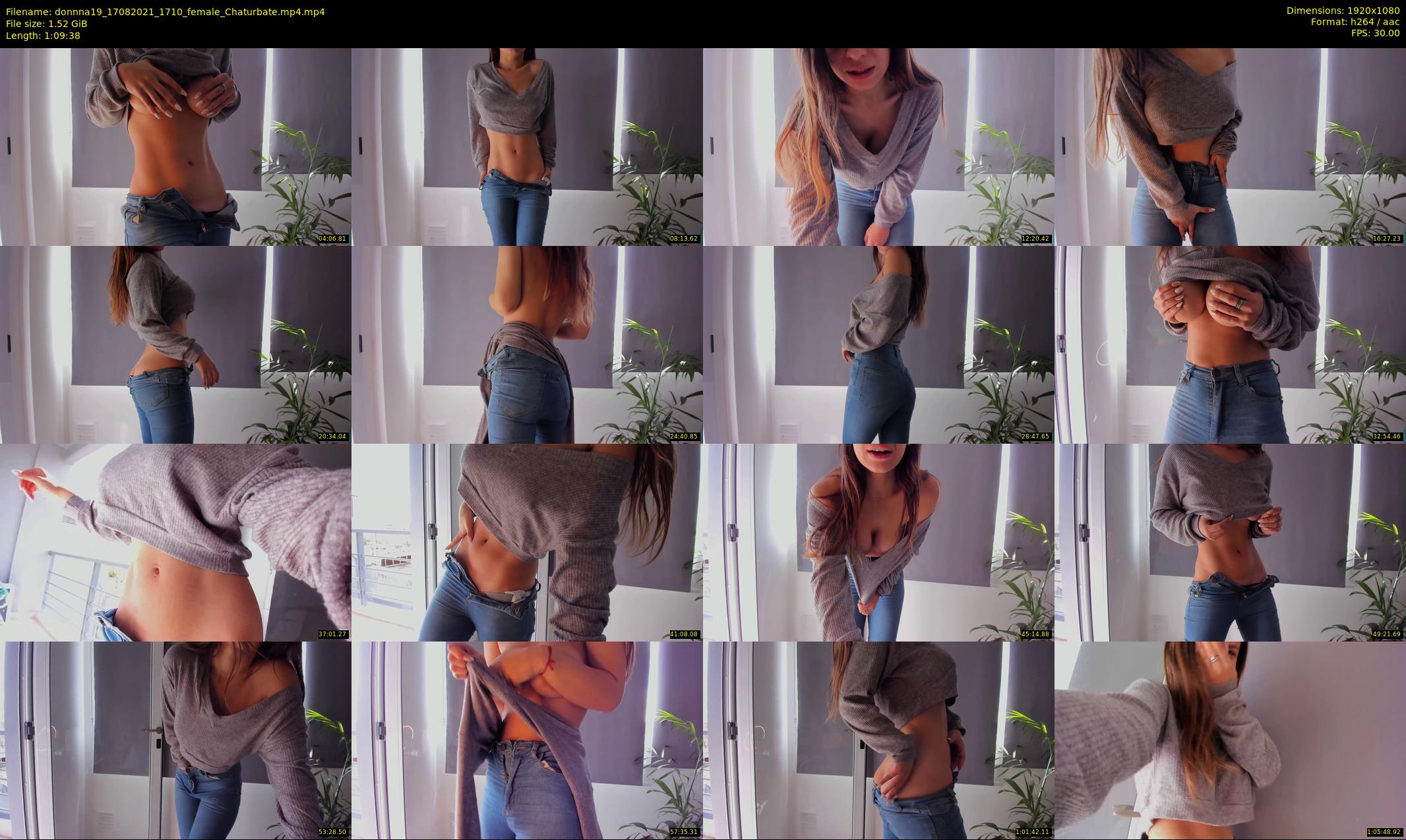 donnna19 — 70 minute Chaturbate female cam show recording, 1080p, Aug 17, 2021