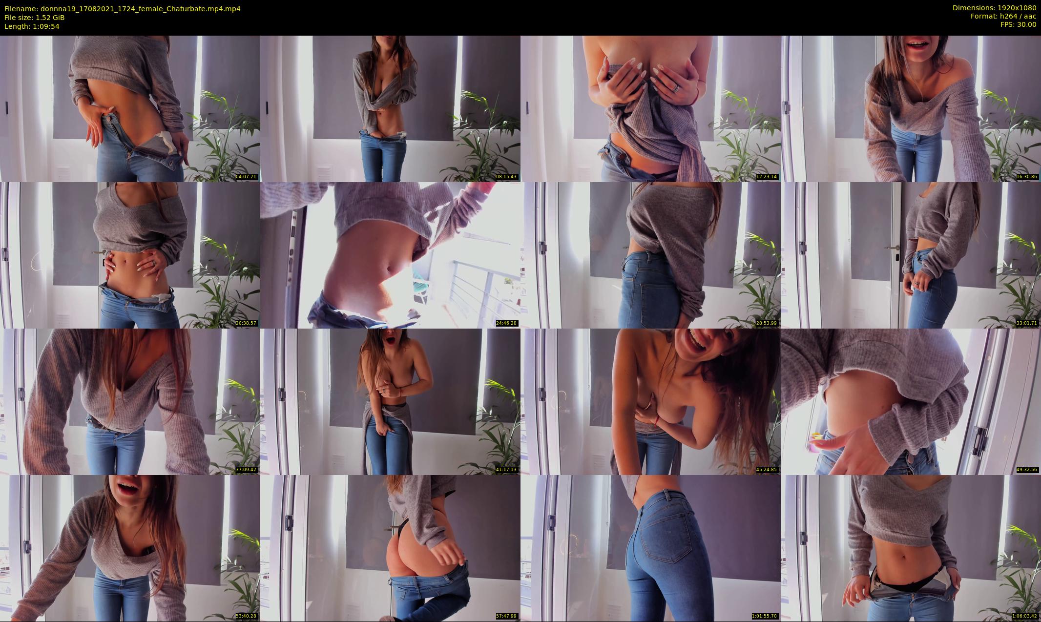 donnna19 — 70 minute Chaturbate female cam show recording, 1080p, Aug 17, 2021