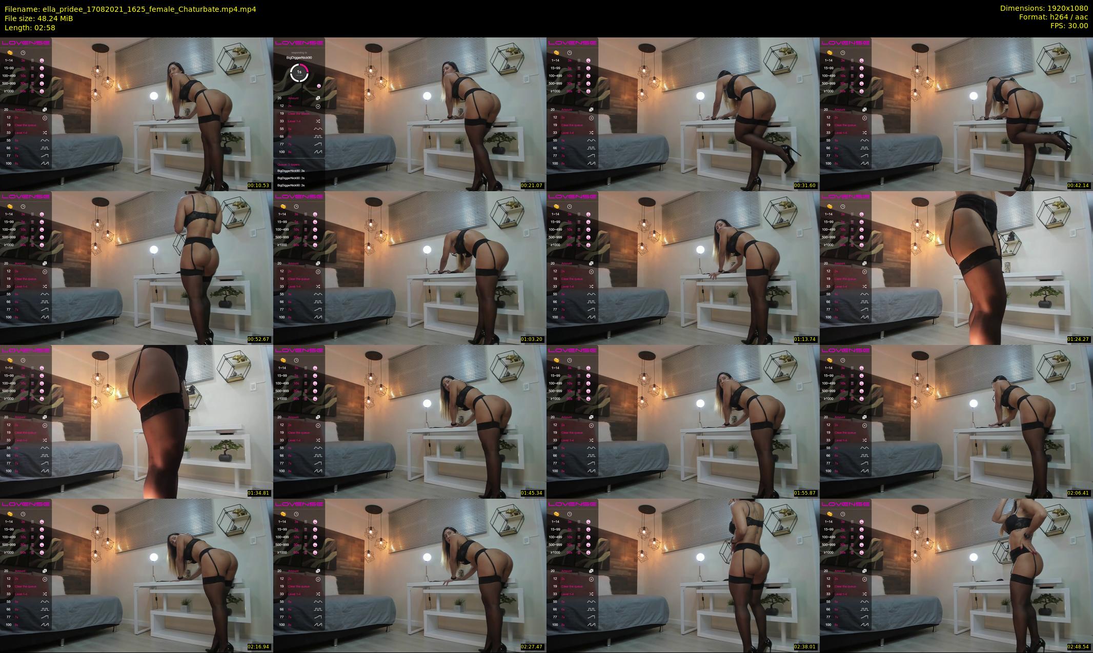 ella_pridee — 3 minute Chaturbate female cam show recording, 1080p, Aug 17, 2021
