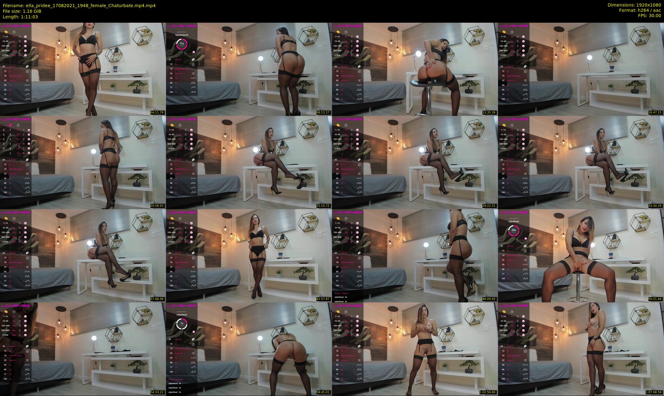 ella_pridee — 72 minute Chaturbate female cam show recording, 1080p, Aug 17, 2021