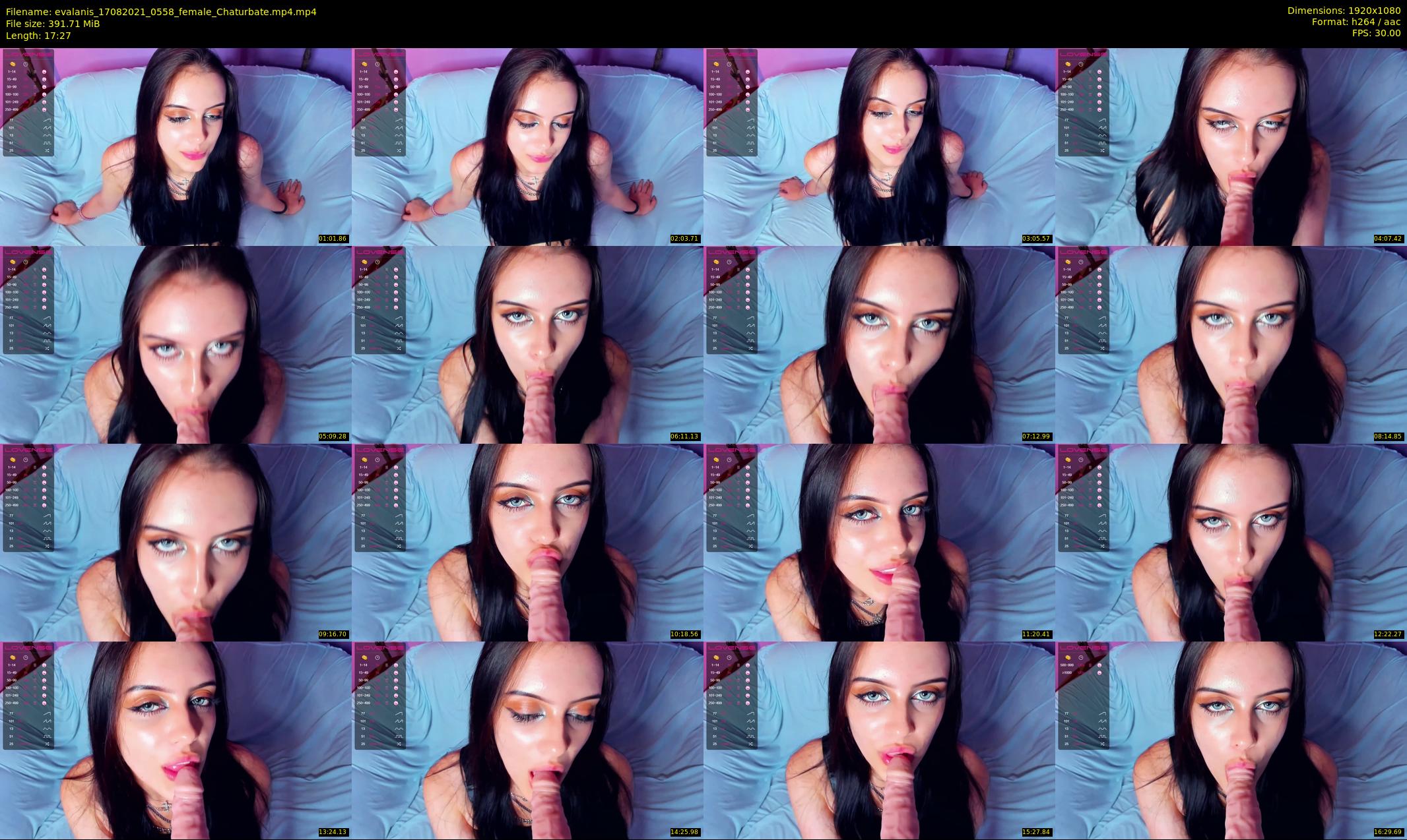 evalanis — 18 minute Chaturbate couple cam show recording, 1080p, Aug 17, 2021
