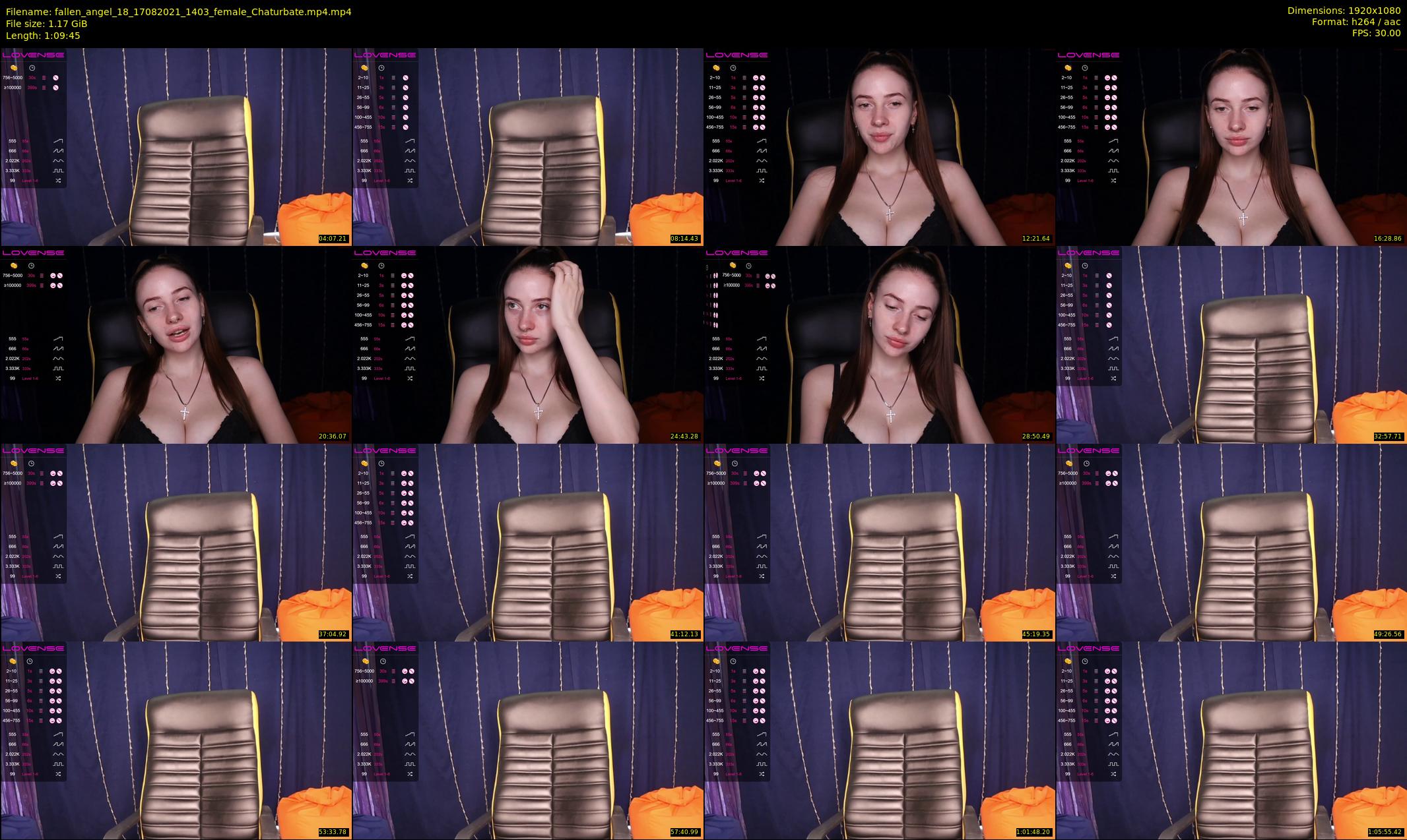 fallen_angel_18 — 70 minute Chaturbate female cam show recording, 1080p, Aug 17, 2021