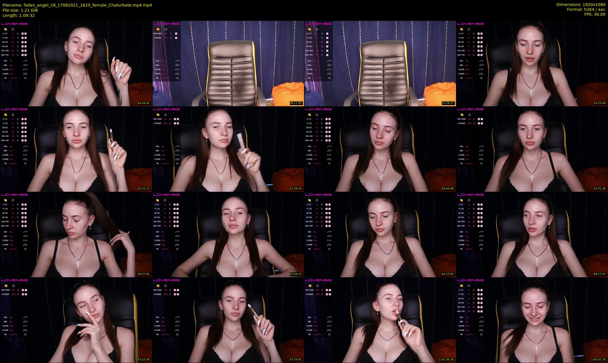 fallen_angel_18 — 70 minute Chaturbate female cam show recording, 1080p, Aug 17, 2021