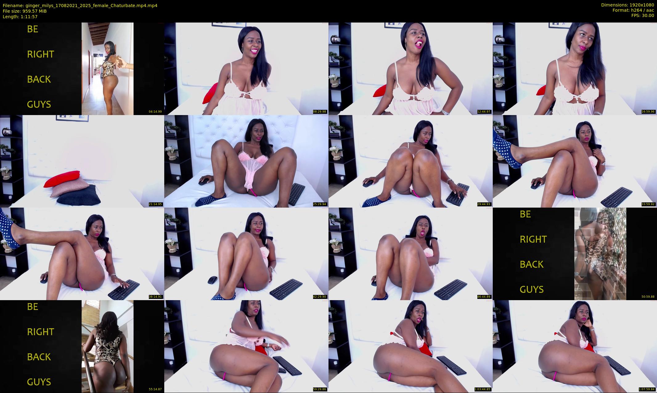 ginger_milys — 72 minute Chaturbate female cam show recording, 1080p, Aug 17, 2021