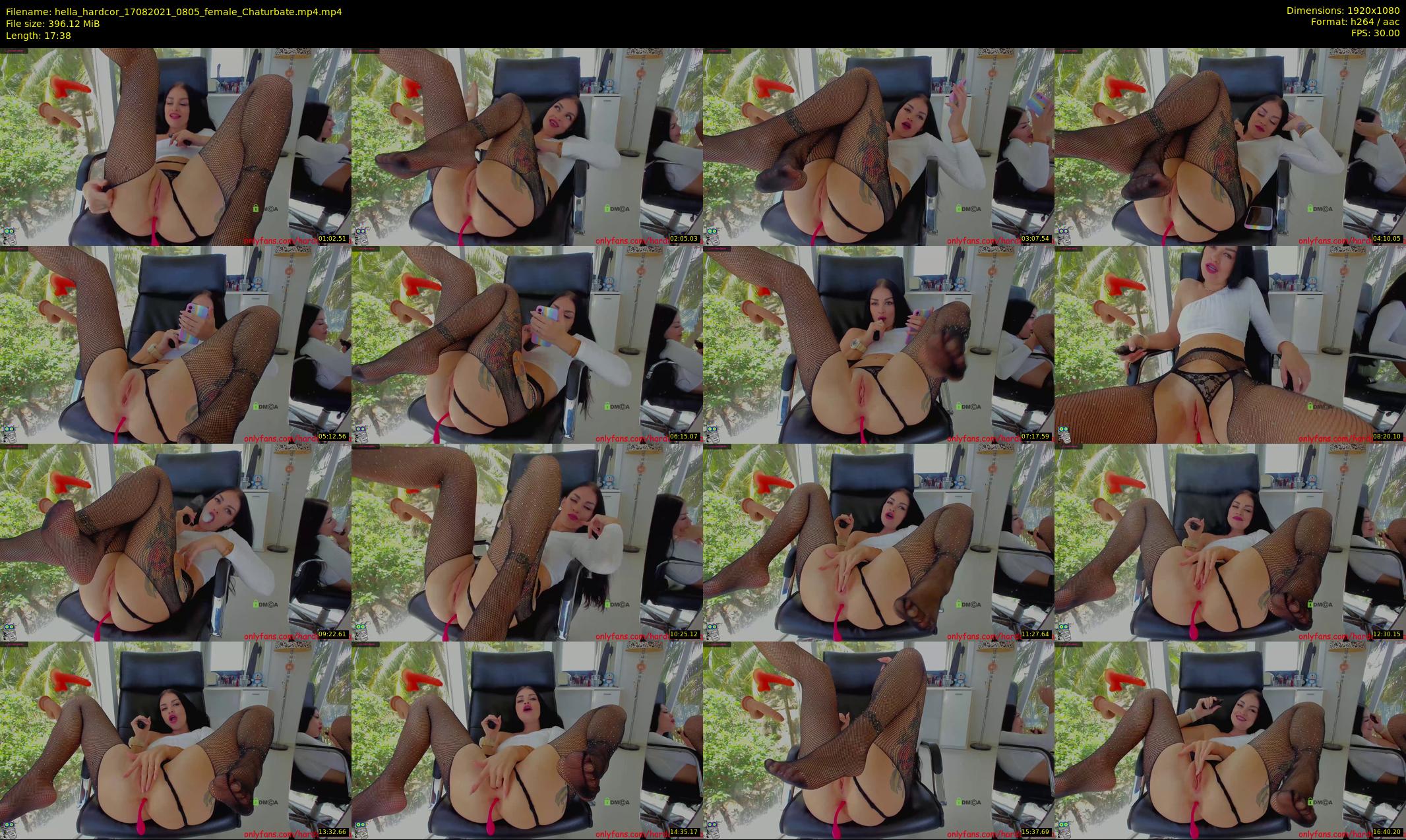 hella_hardcor — 18 minute Chaturbate female cam show recording, 1080p, Aug 17, 2021