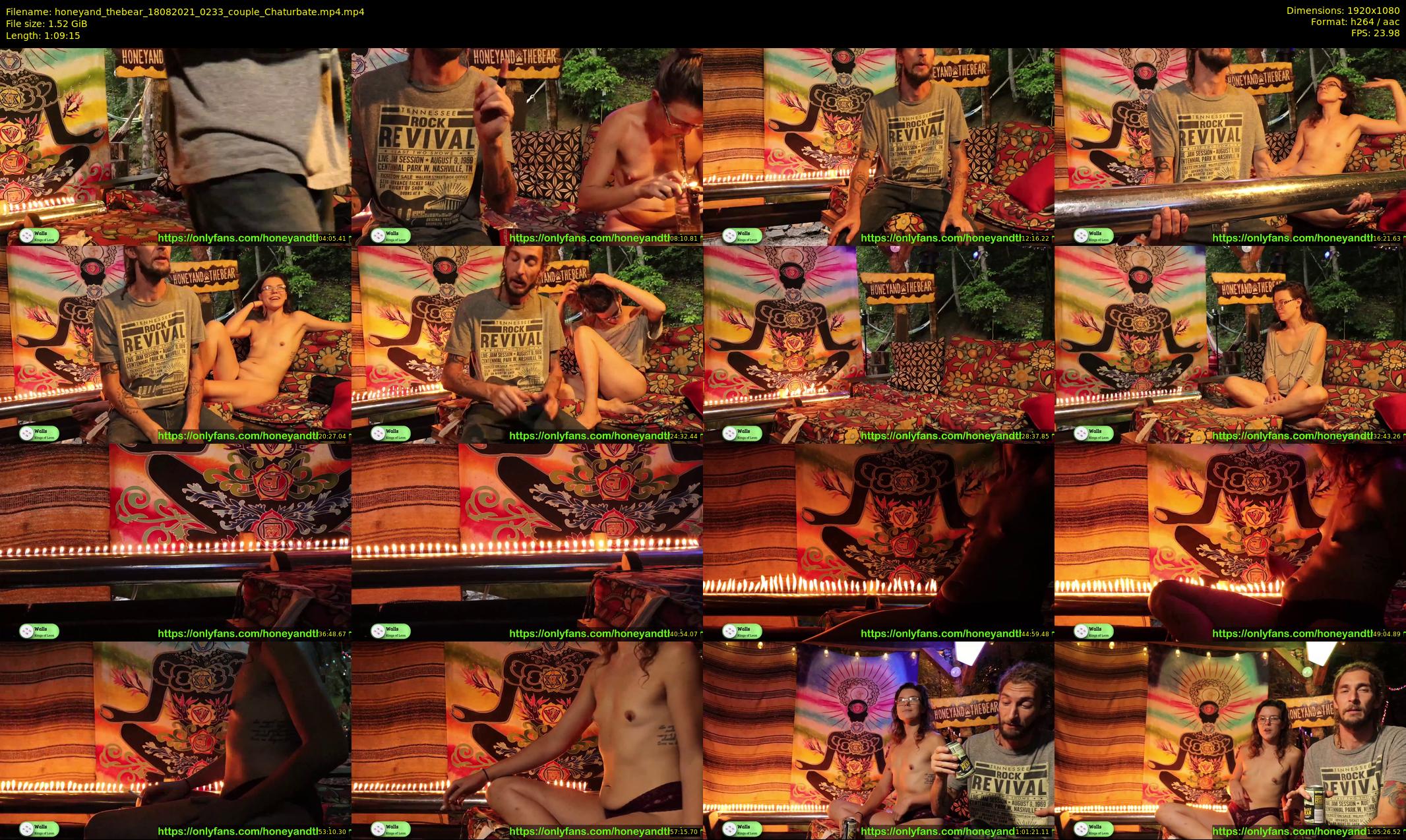 honeyand_thebear — 70 minute Chaturbate couple cam show recording, 1080p, Aug 18, 2021