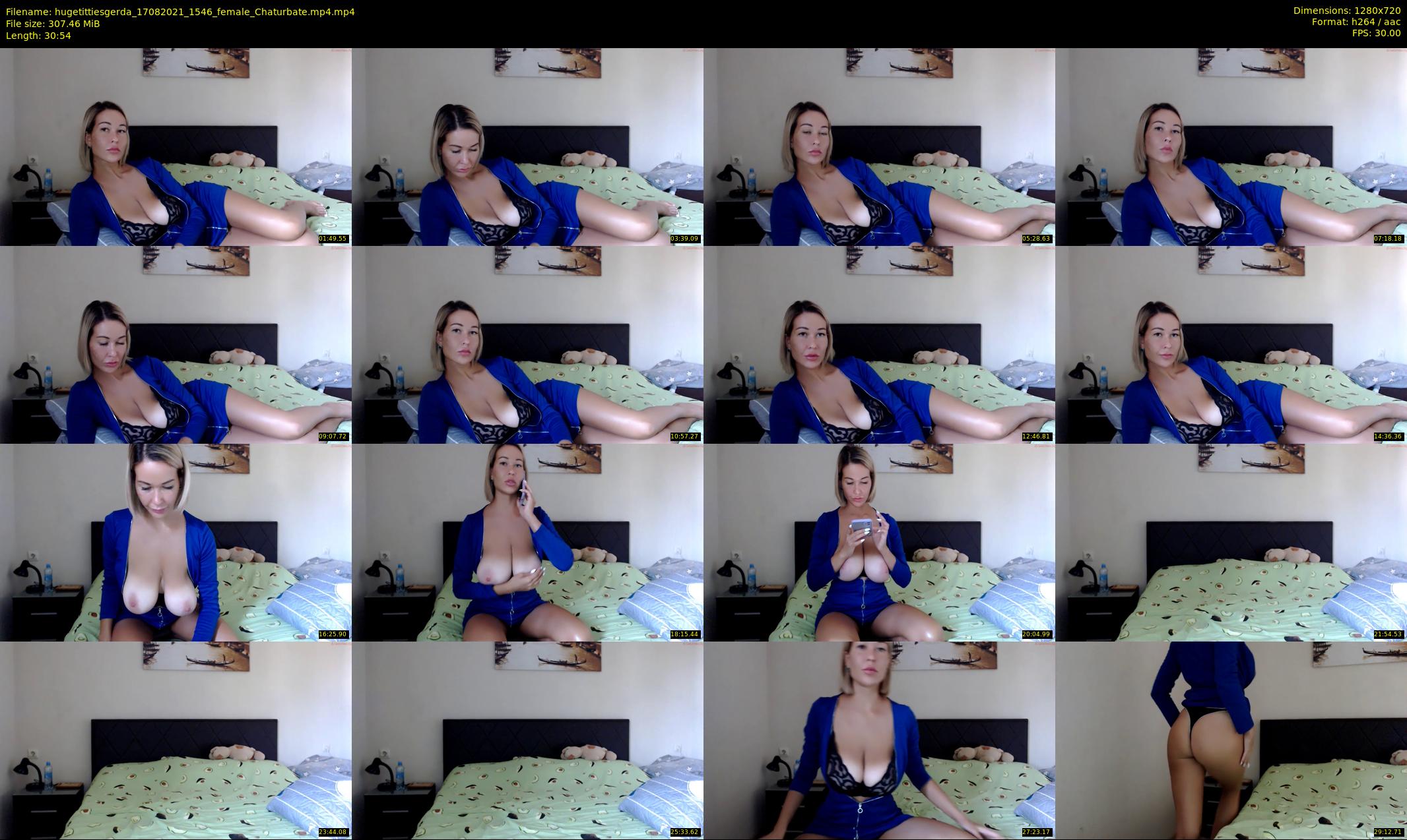 hugetittiesgerda — 31 minute Chaturbate female cam show recording, 720p, Aug 17, 2021