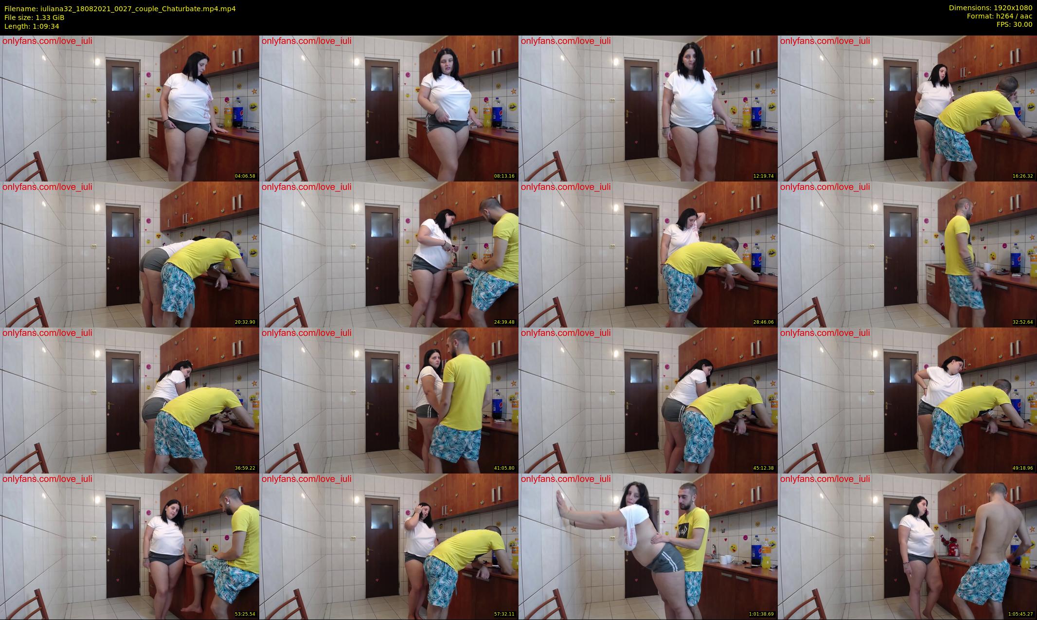 iuliana32 — 70 minute Chaturbate couple cam show recording, 1080p, Aug 18, 2021