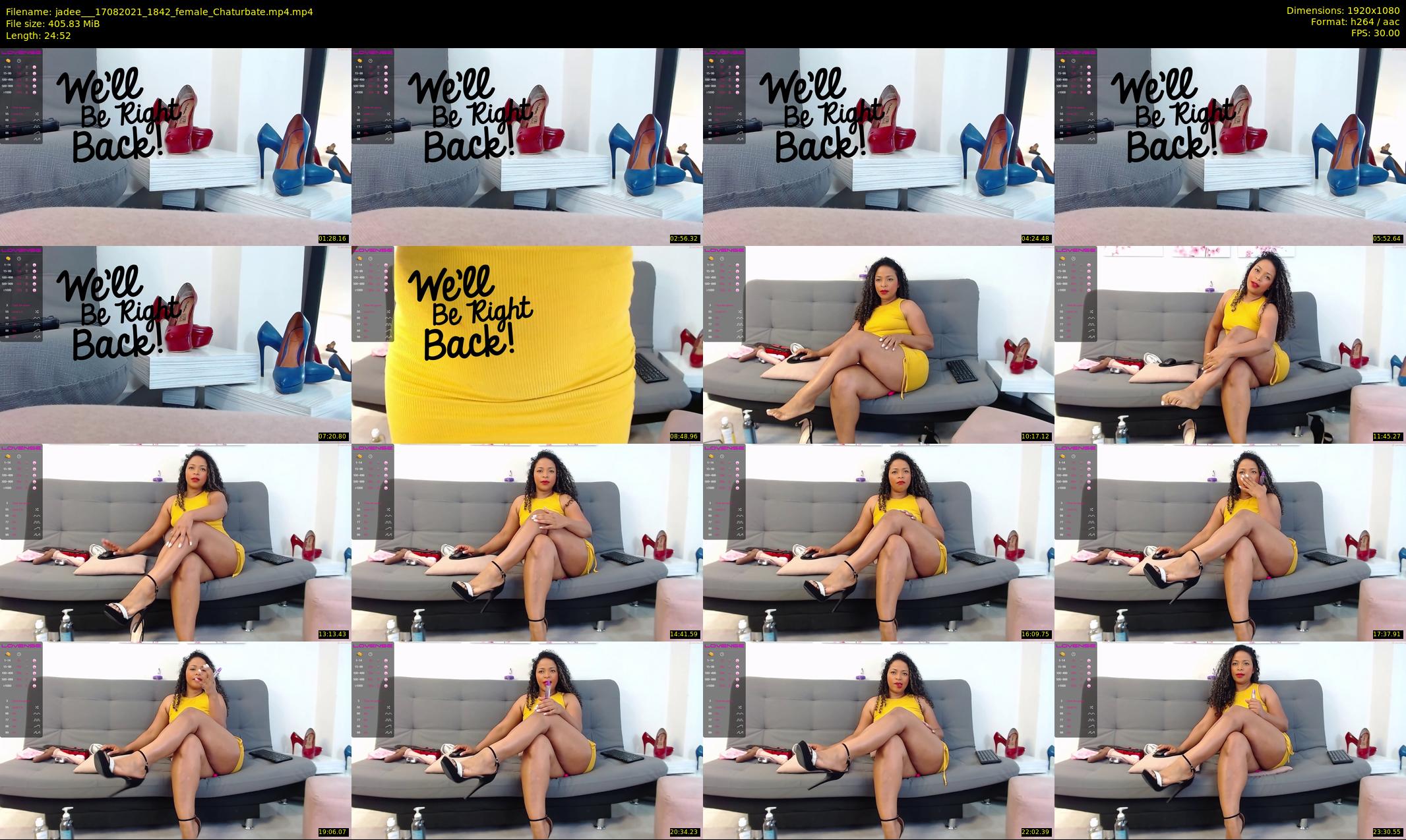 jadee__ — 25 minute Chaturbate female cam show recording, 1080p, Aug 17, 2021