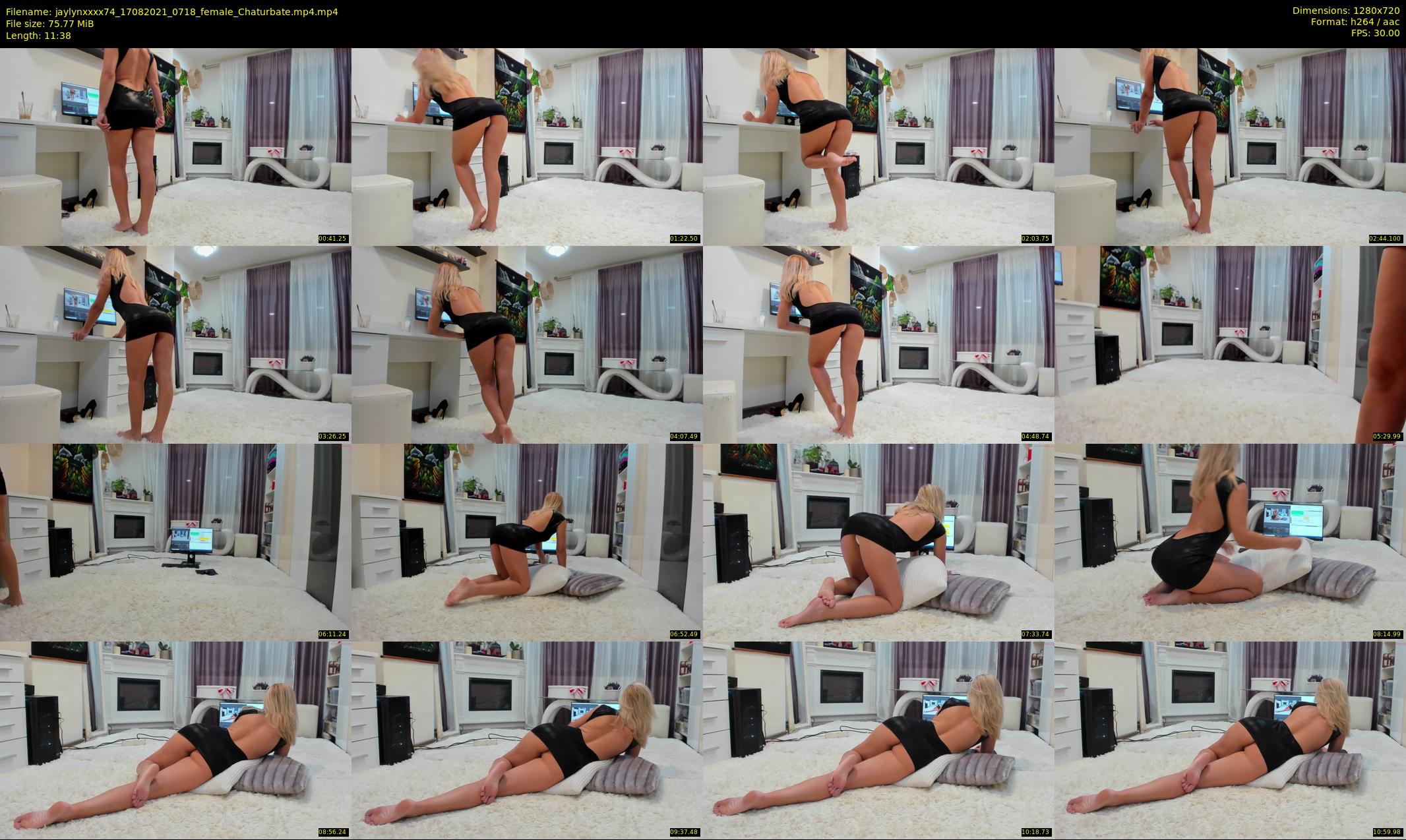 jaylynxxxx74 — 12 minute Chaturbate female cam show recording, 720p, Aug 17, 2021