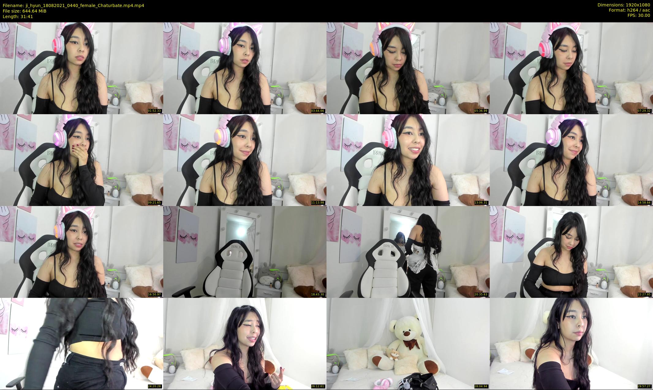 ji_hyun — 32 minute Chaturbate female cam show recording, 1080p, Aug 18, 2021