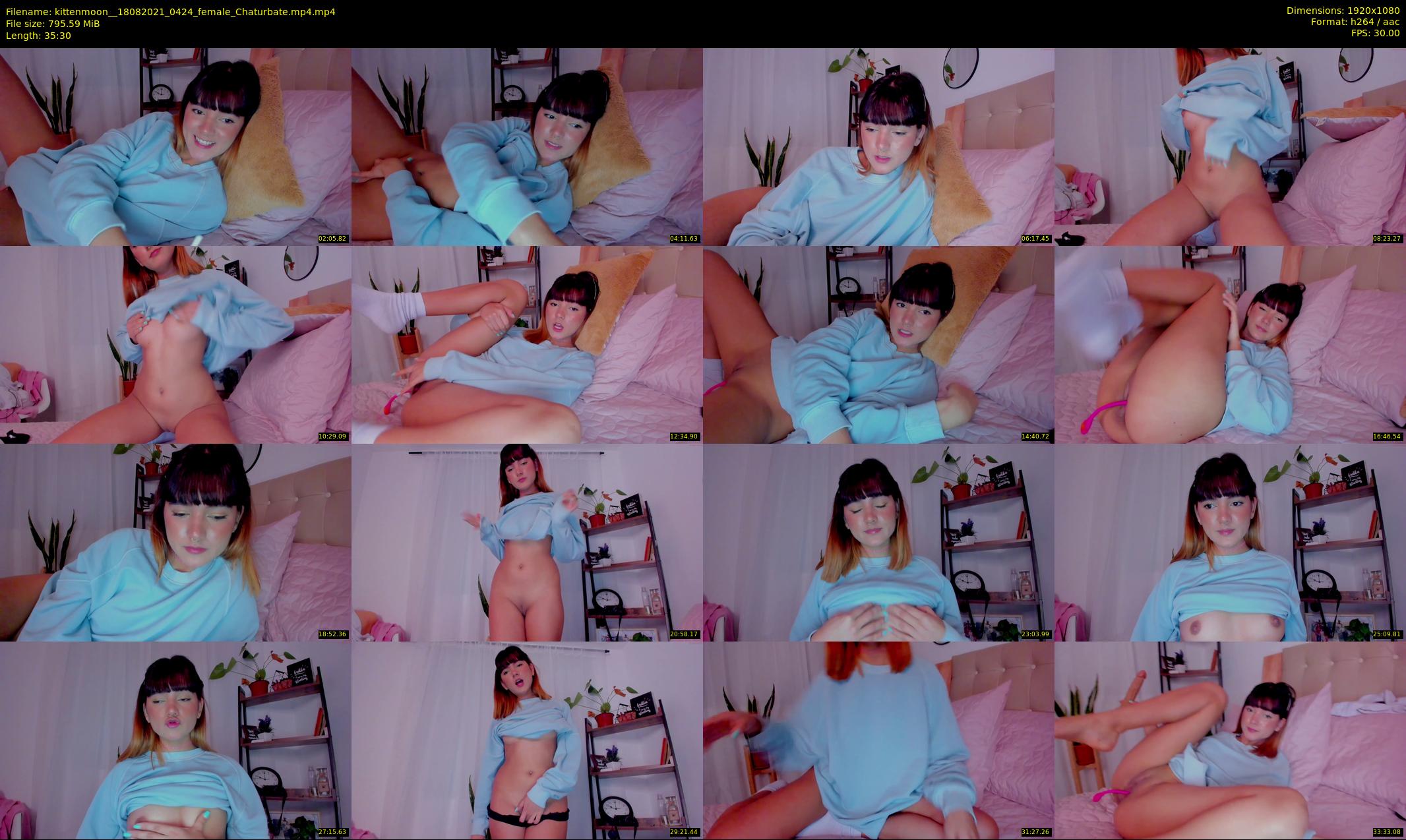 kittenmoon_ — 36 minute Chaturbate female cam show recording, 1080p, Aug 18, 2021