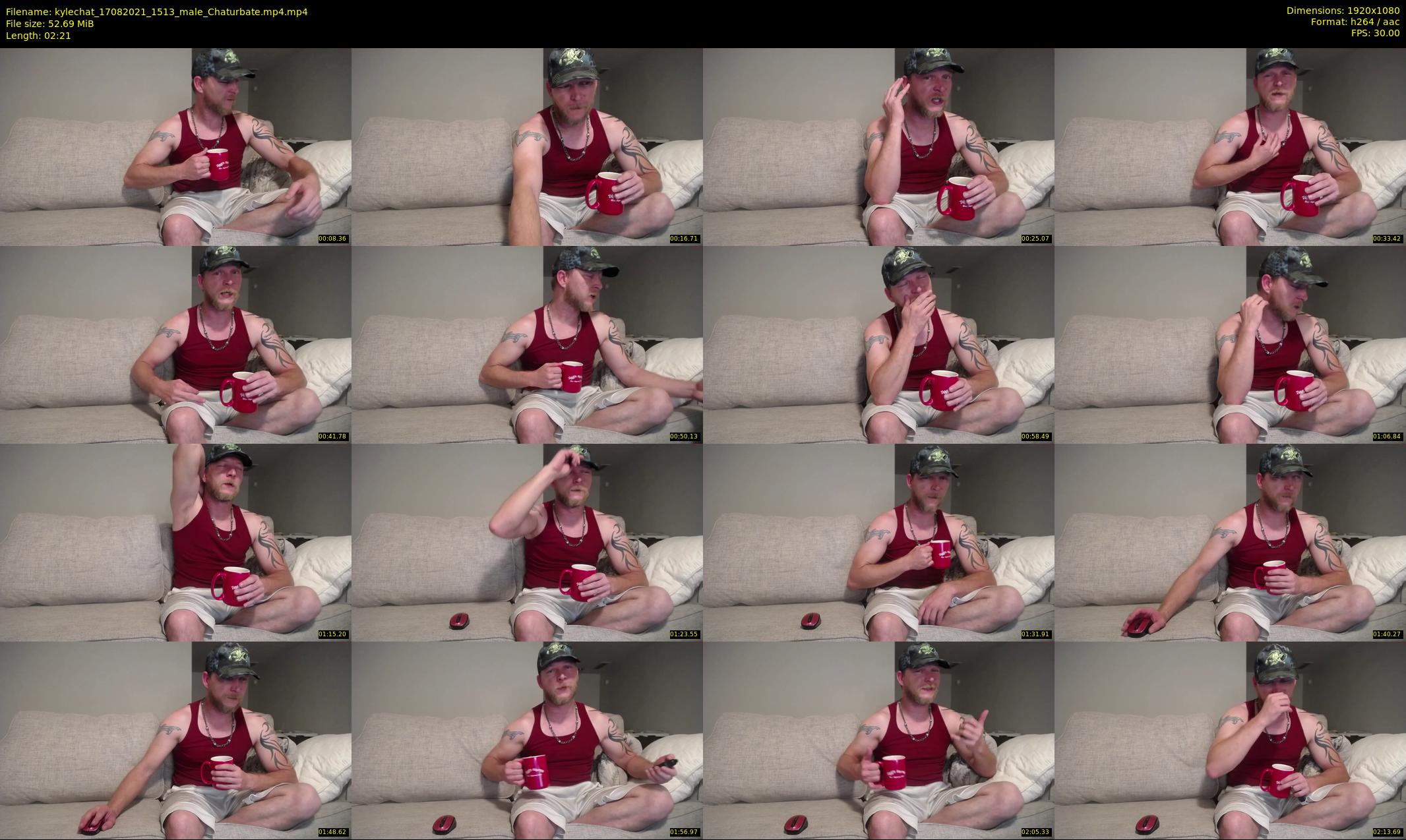 kylechat — 3 minute Chaturbate male cam show recording, 1080p, Aug 17, 2021