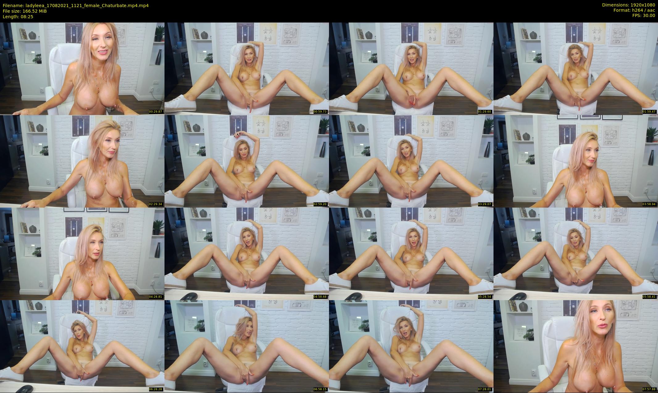 ladyleea — 9 minute Chaturbate female cam show recording, 1080p, Aug 17, 2021