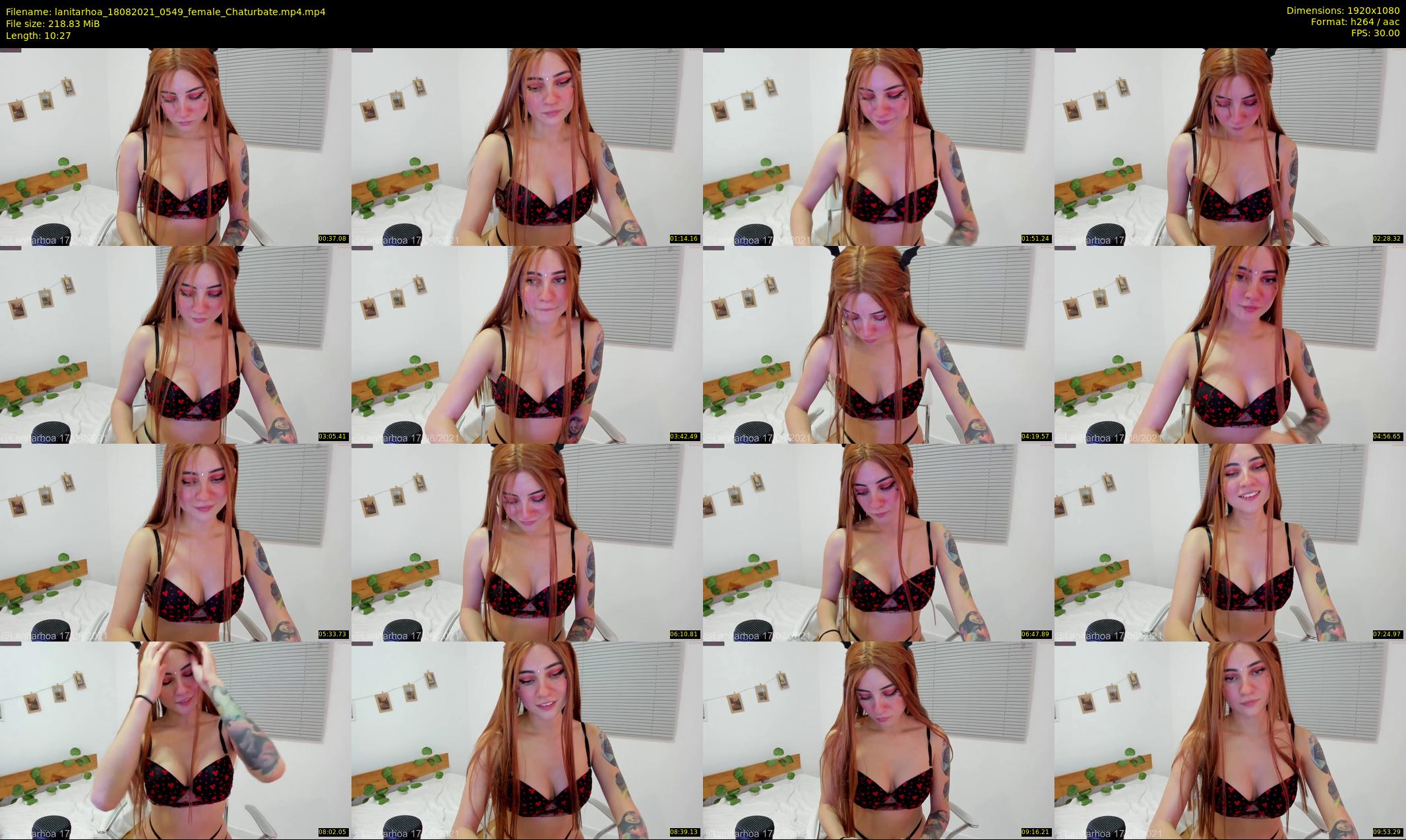 lanitarhoa — 11 minute Chaturbate female cam show recording, 1080p, Aug 18, 2021