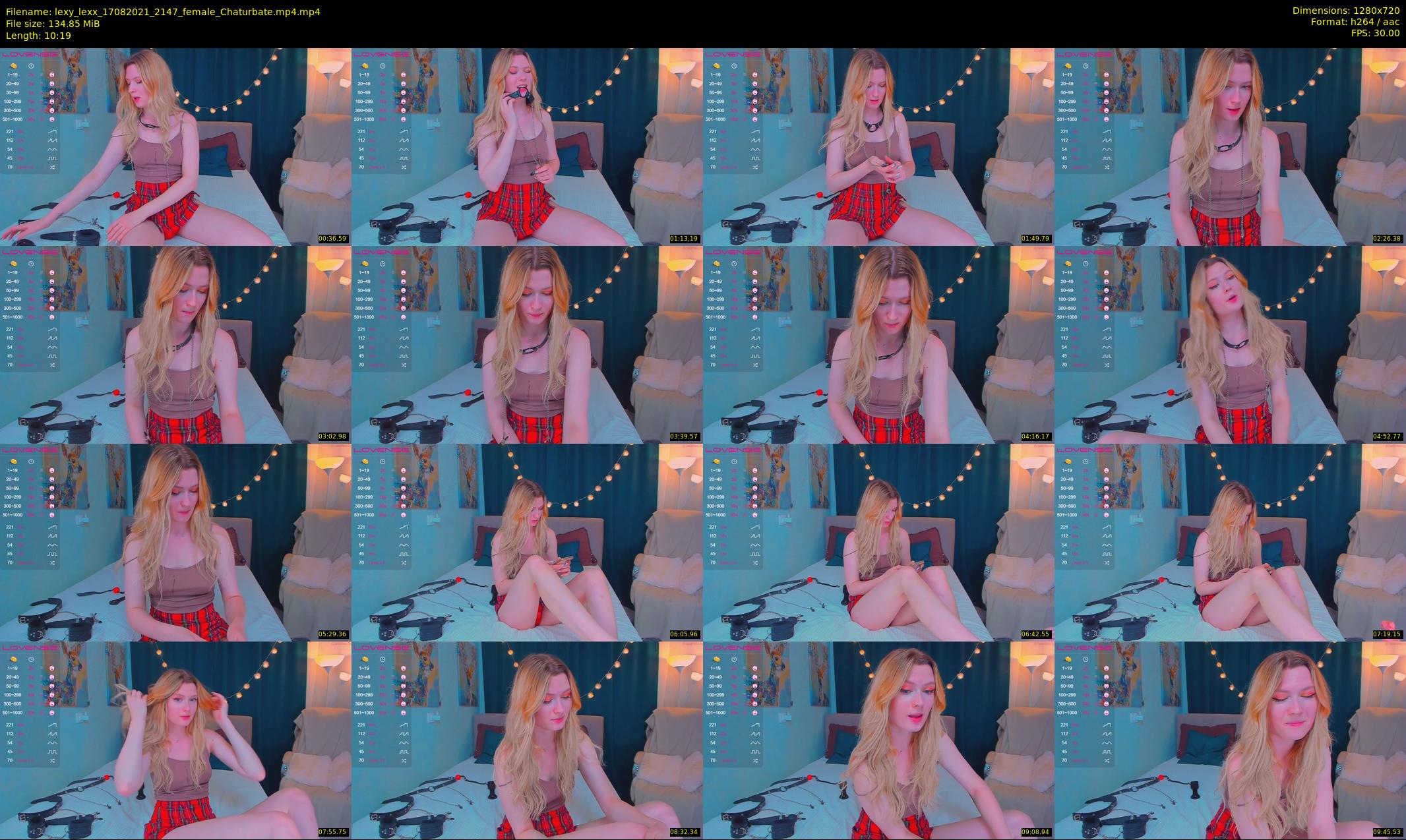 lexy_lexx — 11 minute Chaturbate female cam show recording, 720p, Aug 17, 2021