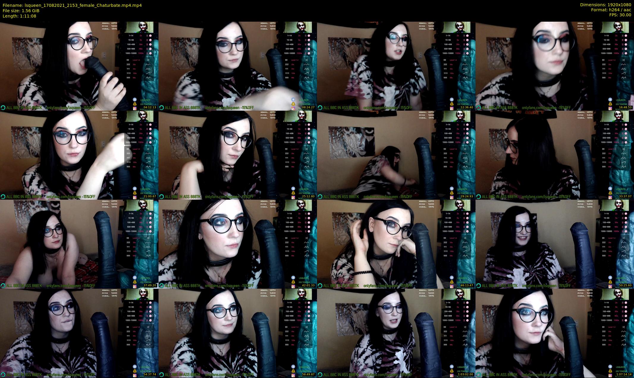 lsqueen — 72 minute Chaturbate female cam show recording, 1080p, Aug 17, 2021