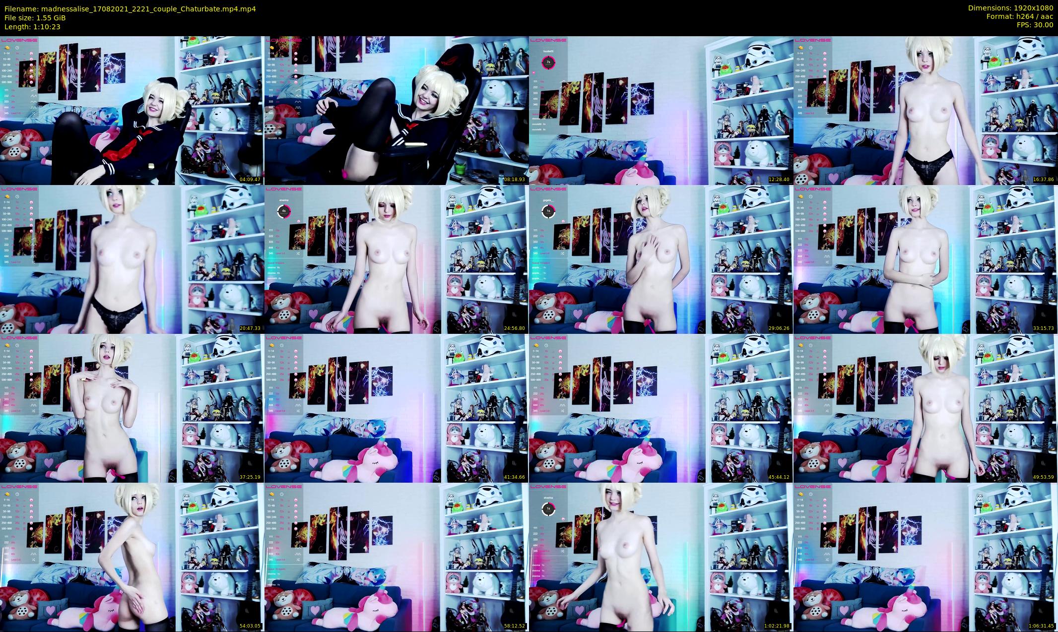 madnessalise — 71 minute Chaturbate female cam show recording, 1080p, Aug 17, 2021