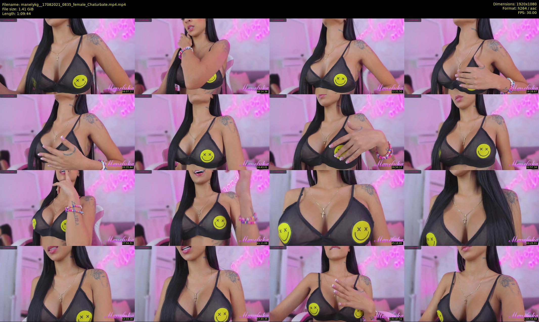 manelykg_ — 70 minute Chaturbate female cam show recording, 1080p, Aug 17, 2021