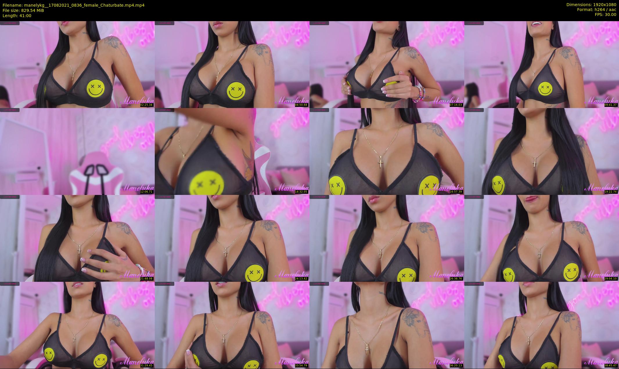 manelykg_ — 41 minute Chaturbate female cam show recording, 1080p, Aug 17, 2021